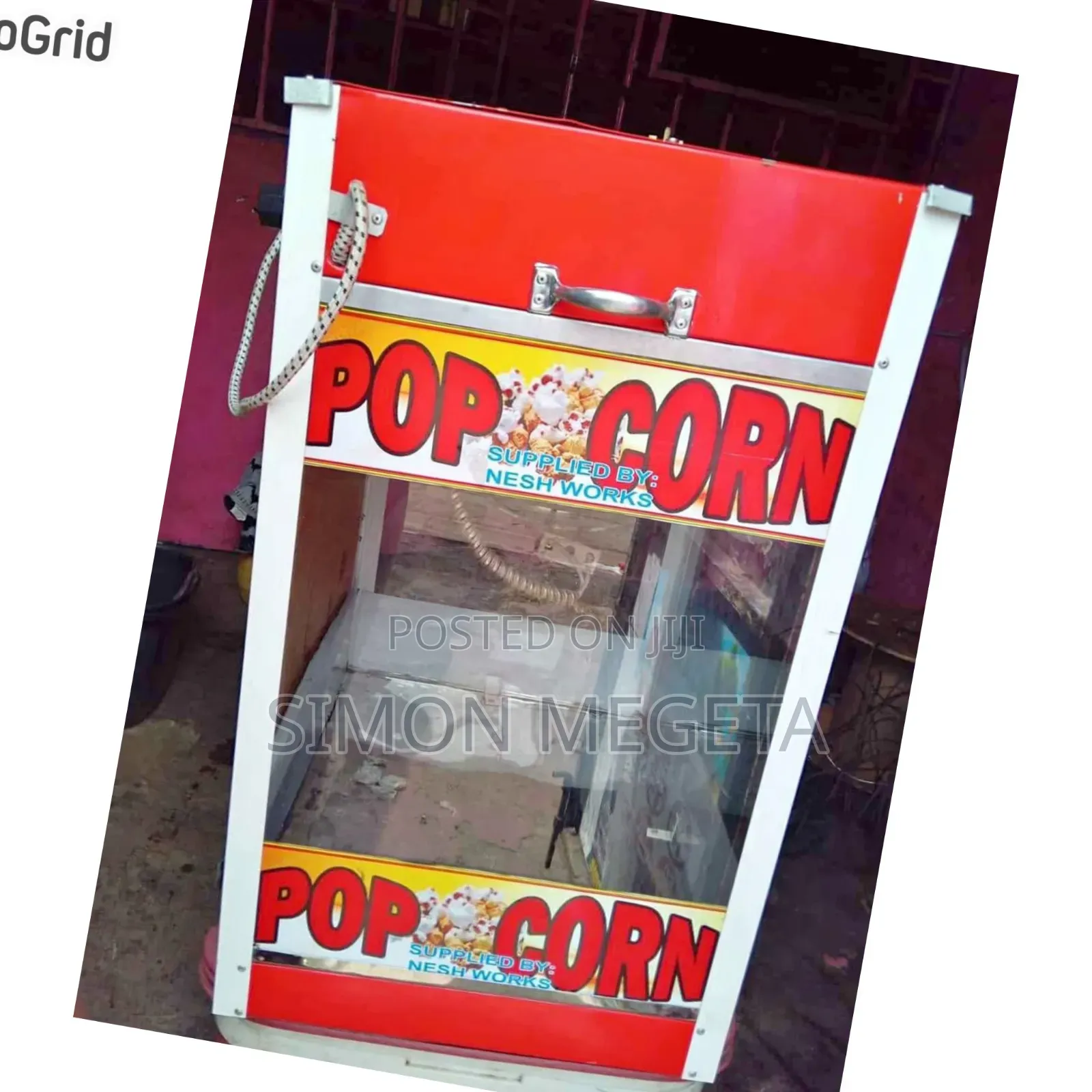 New Popcorn Machine Available