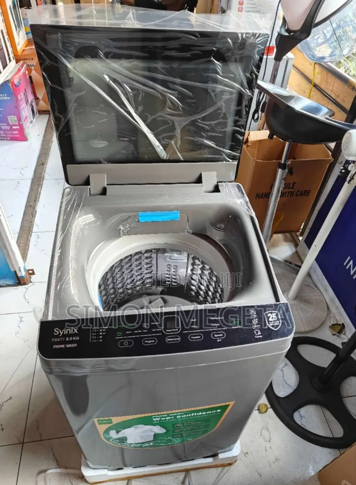 8kg Syinix Topload Full Automatic