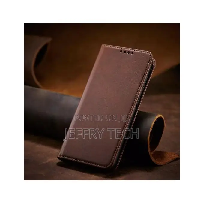 Apple iPhone 14 Pro Max Phone Case, Luxury Genuine Leather Flip Walle