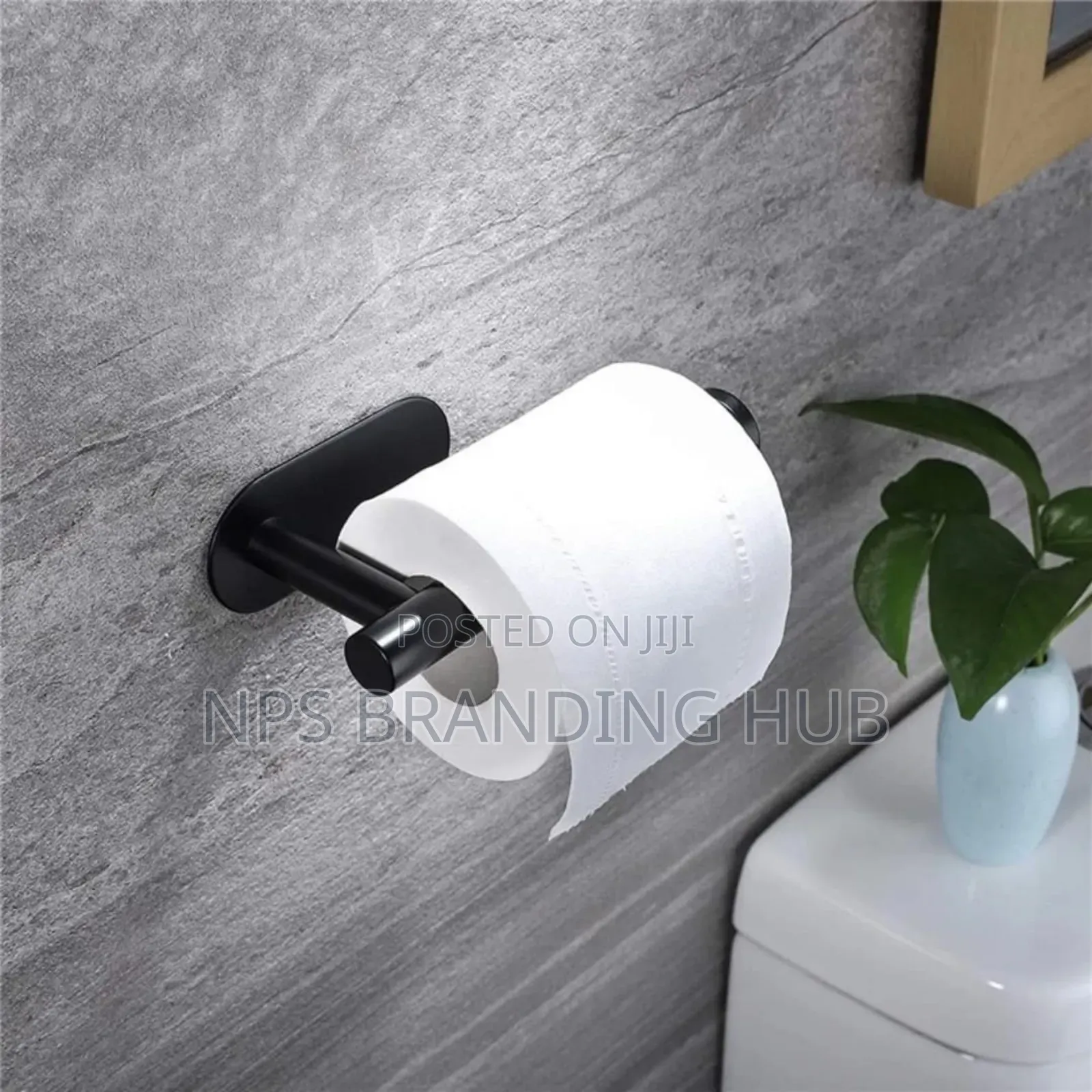 Self Adhesive Toilet Paper Roll Holder Zn