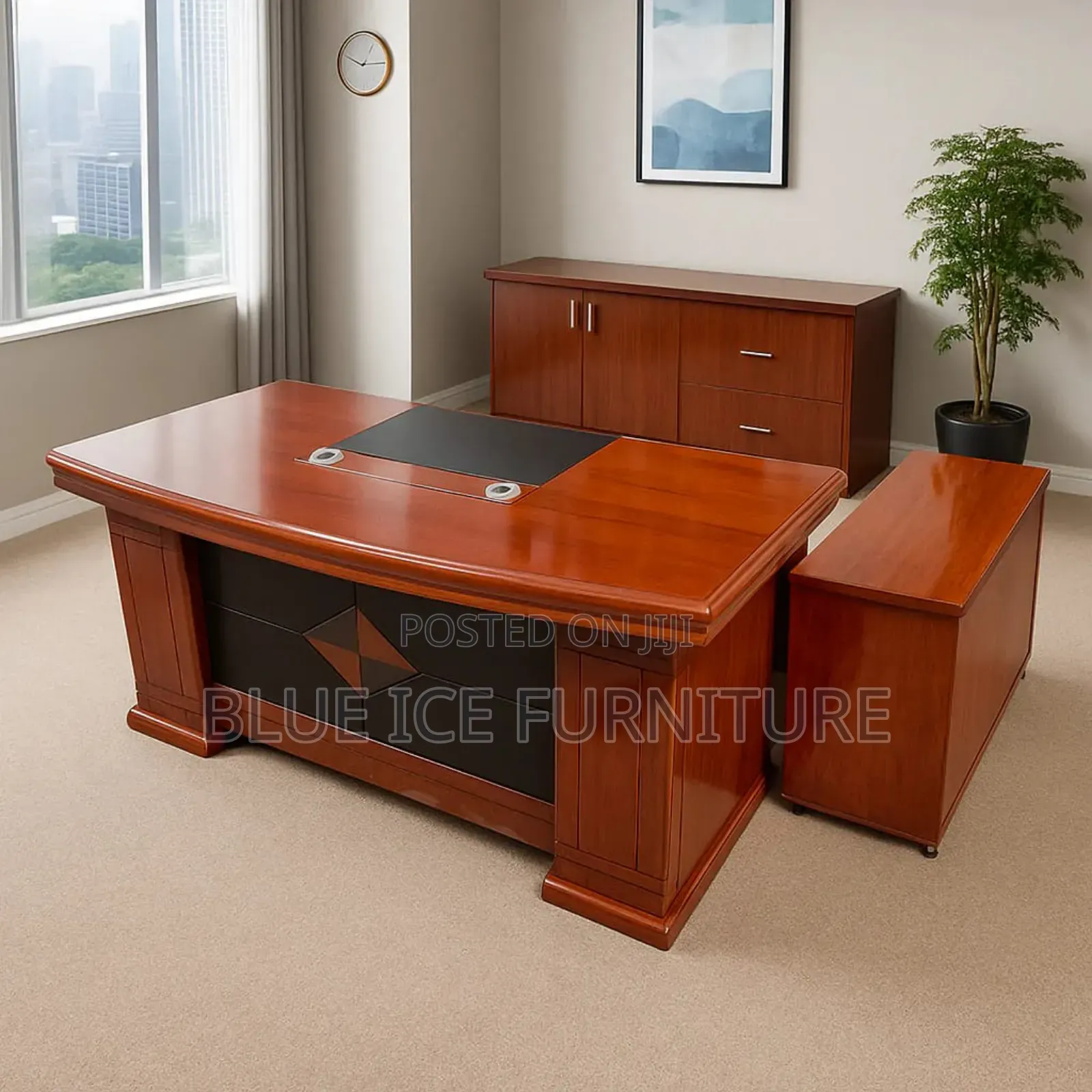 Mahogany Office Executive Desk