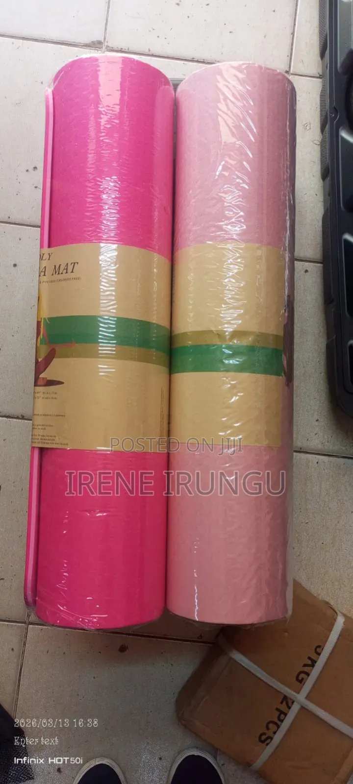 Double Sided Pink Exercise/ Fitness Mats
