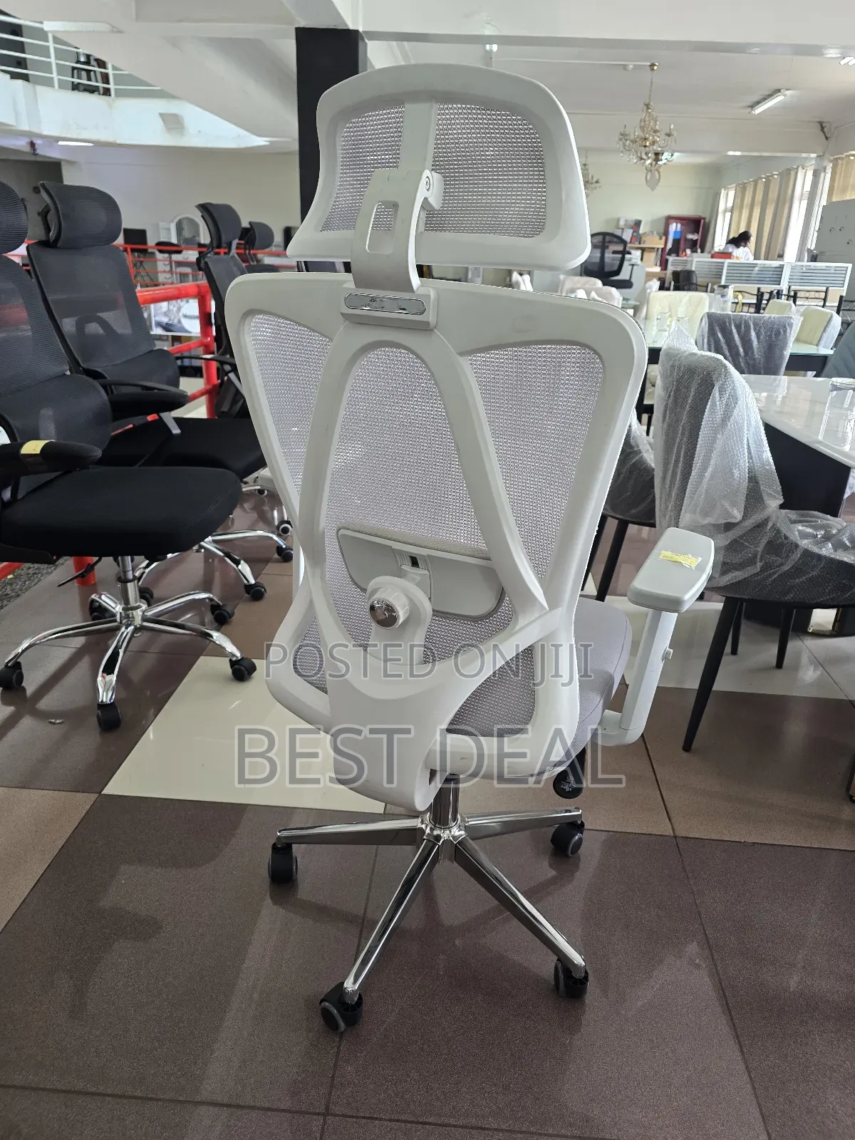 White Orthopedic Chair