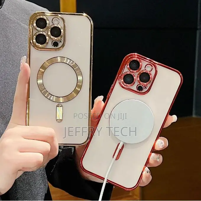 Apple iPhone 16 Pro Phone Case Strong Magnetic Clear Cover Non-Yellowi