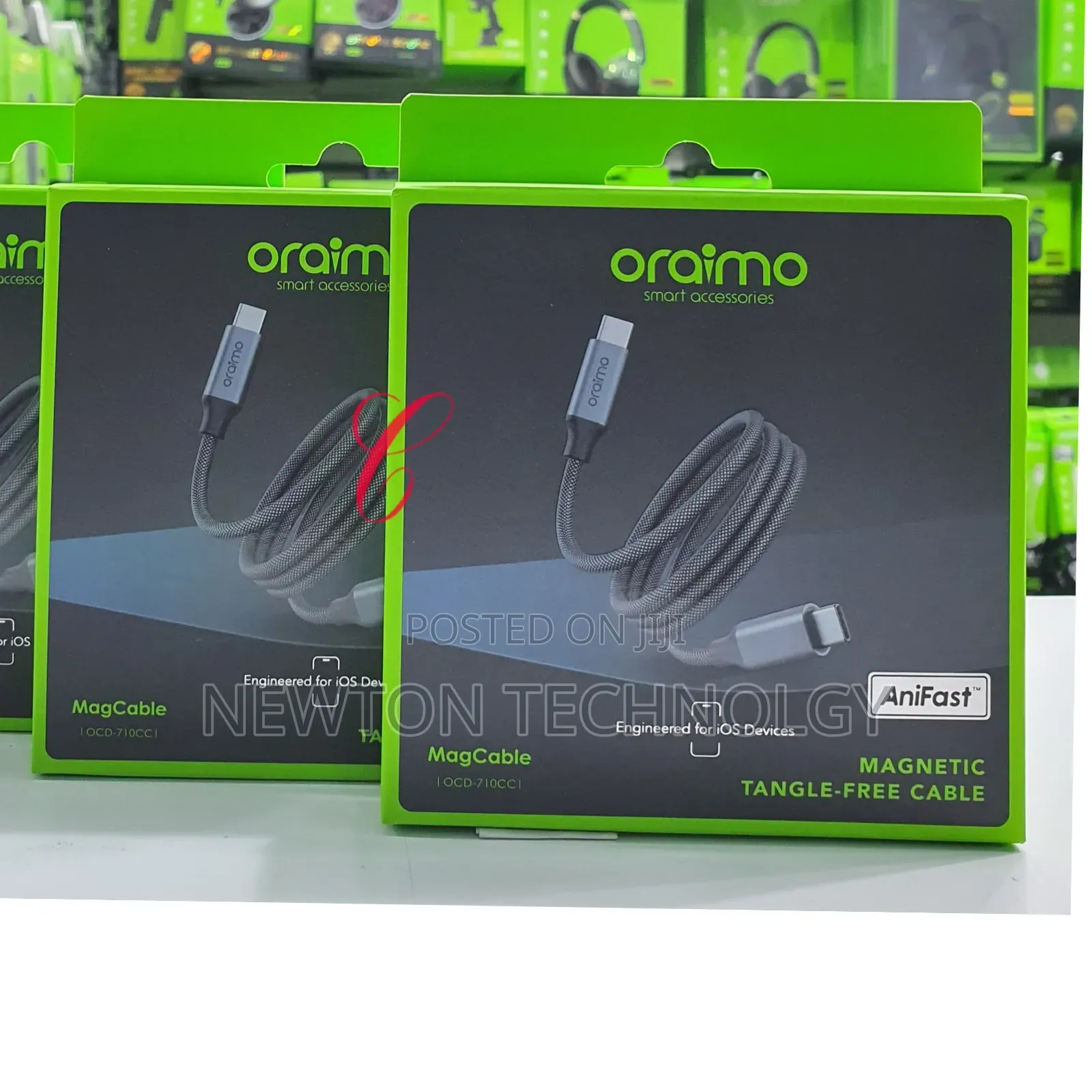 *Restocked;* Oraimo Magcable Ocd-710cc *20v/3a 60w Magnetic*