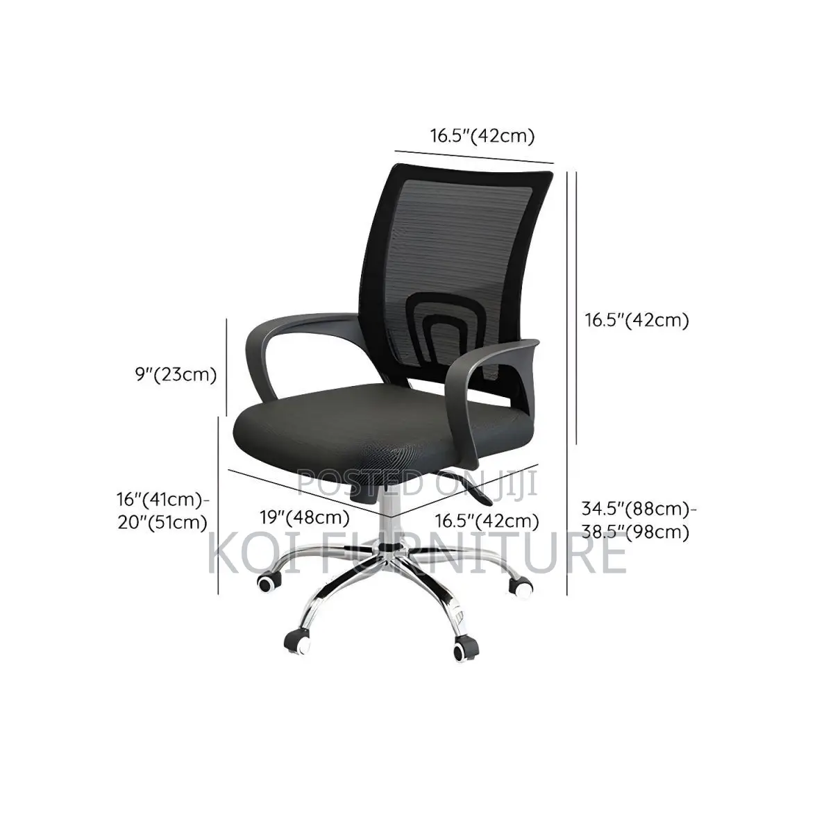 Office Chair; Secretarial Mesh Office Seats