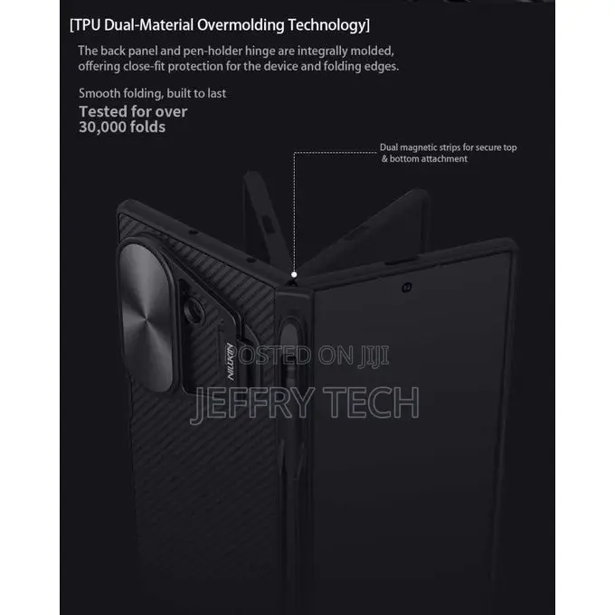 Nillkin Camshield Pro Cover Case With Pen for Samsung Galaxy Fold 7
