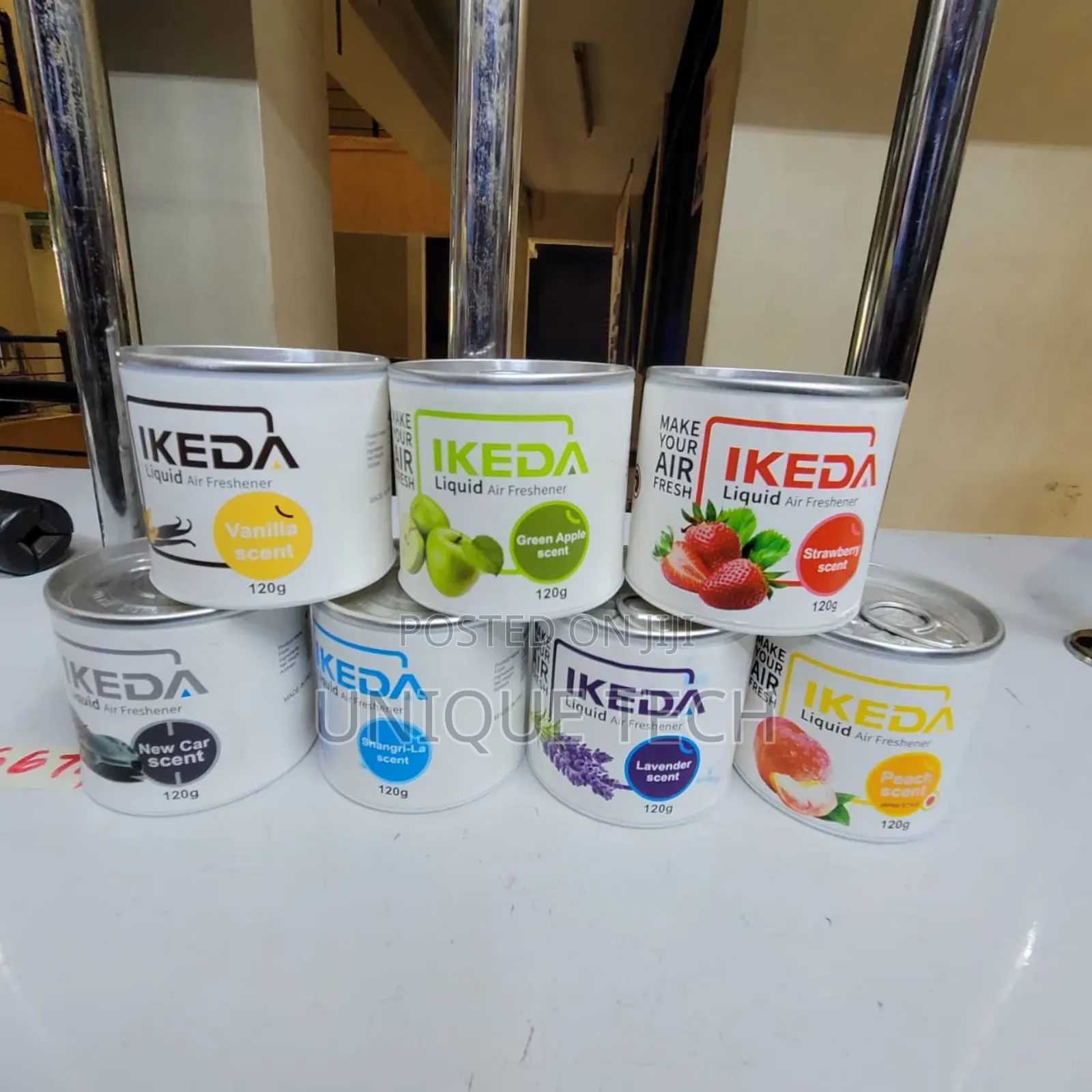 Ikeda Liquid Car , Office & Home Air Freshener 120g