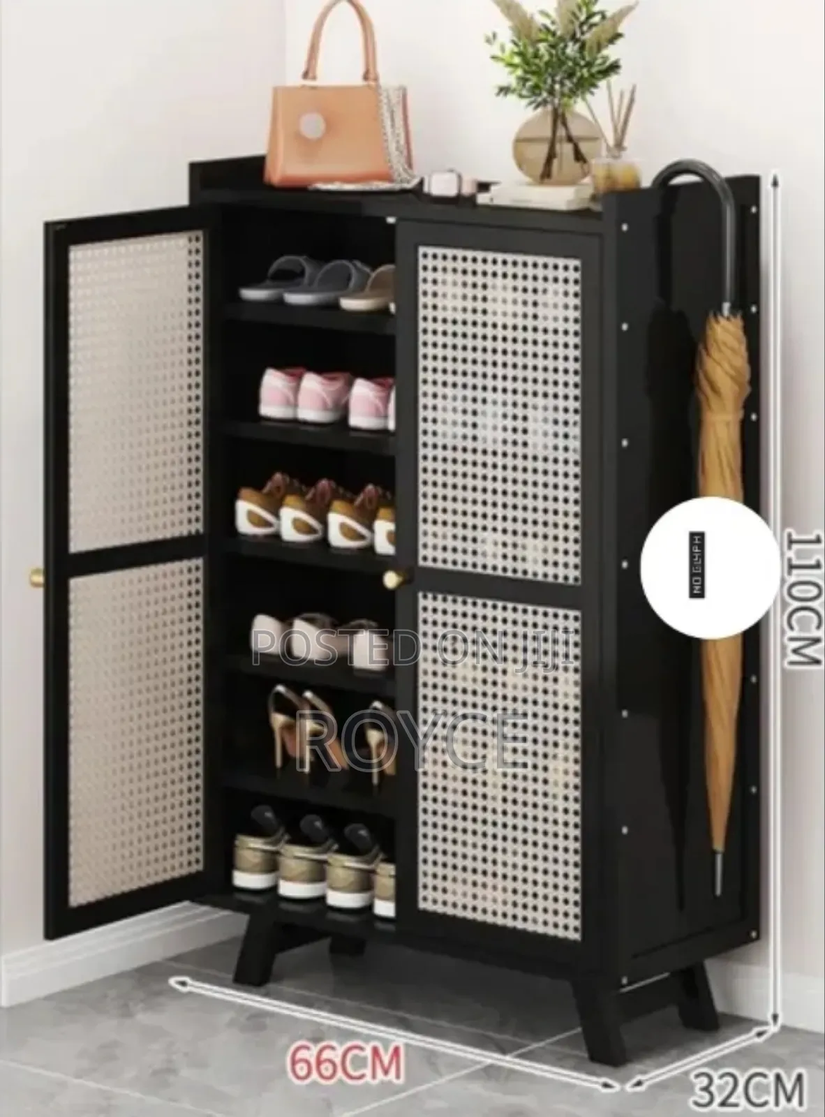 Wooden Bamboo Shoe Rack