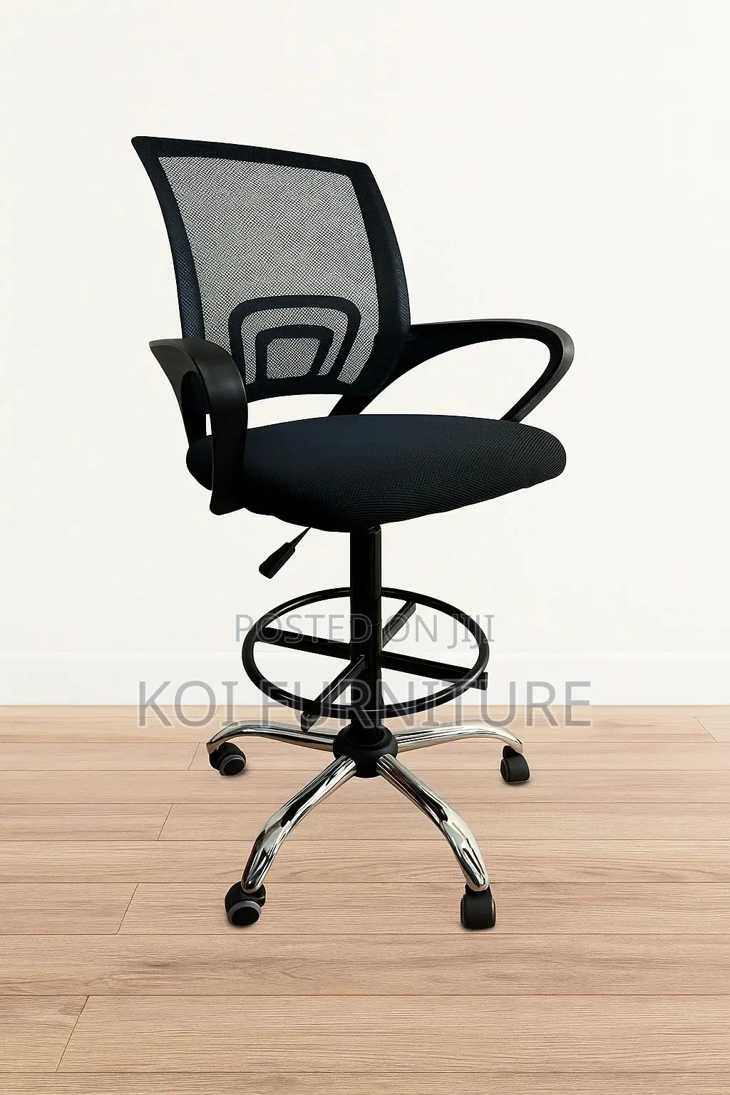 Office Chair; Mesh Long Adjustable Office Reception Chairs