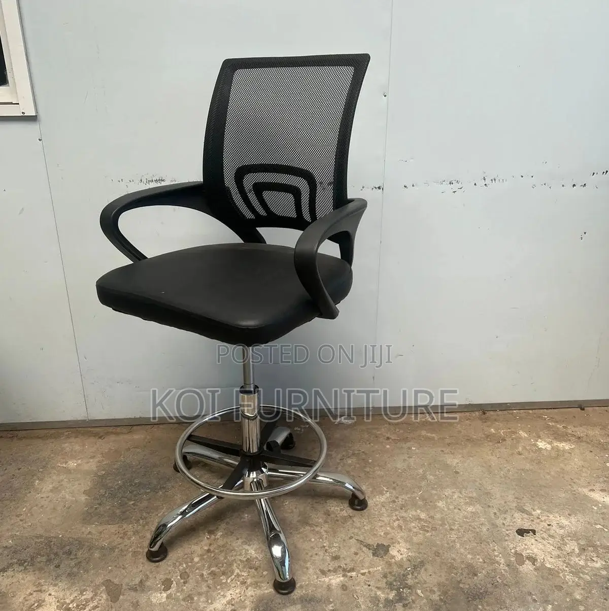 Office Chair; Mesh Long Adjustable Office Reception Chairs