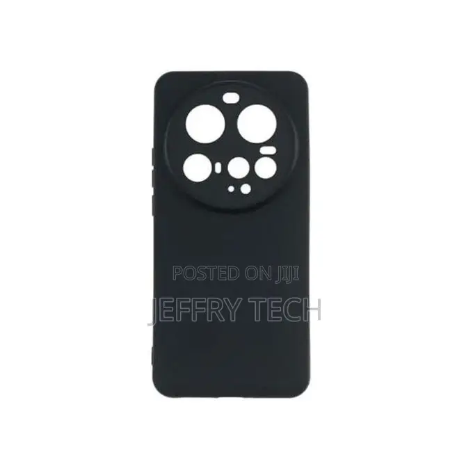 Silicon Back Case for Xiaomi 15 Ultra - Black