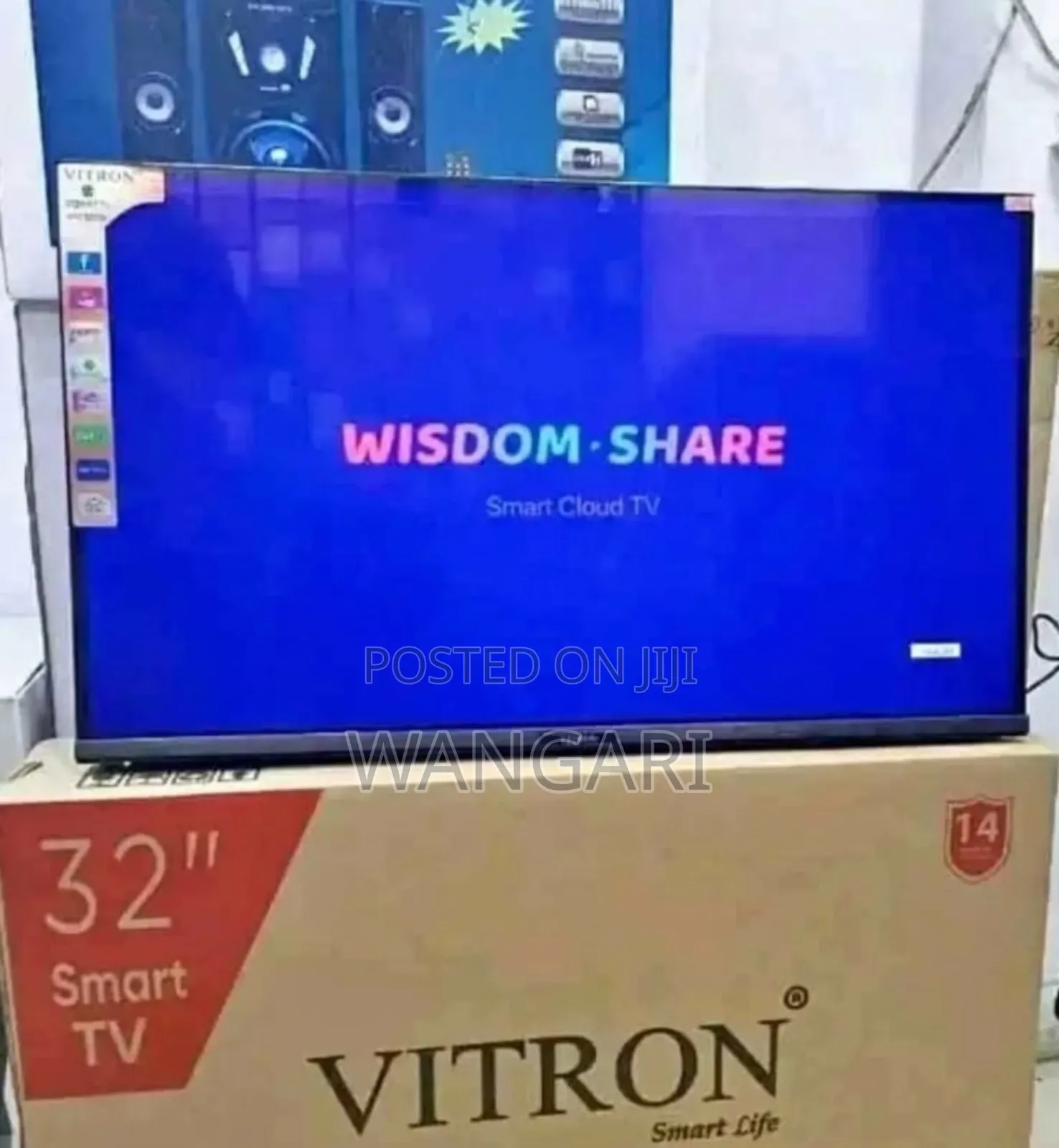 Youtubr Netflix Vitron 32 Inch Smart Android Tv