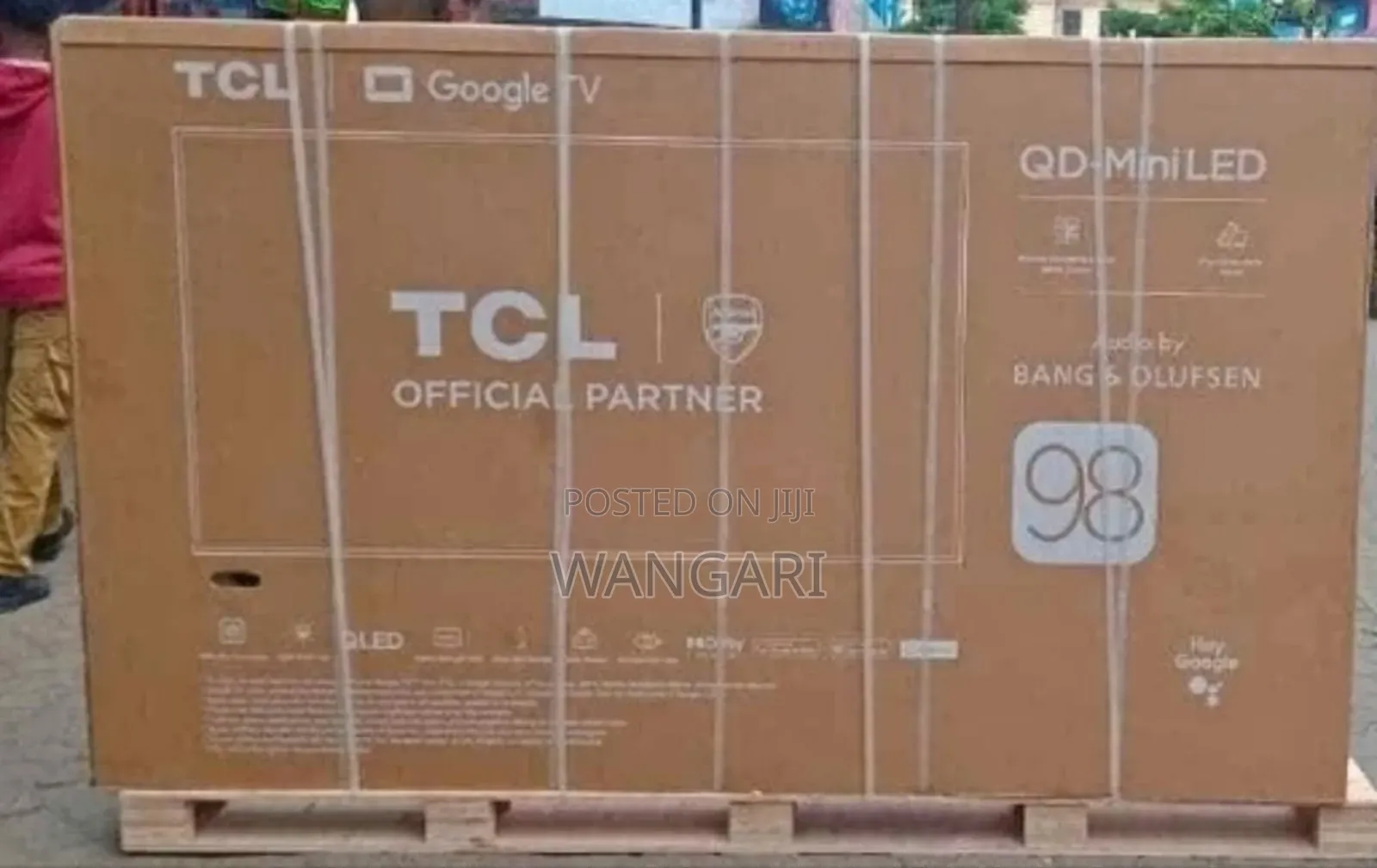 Youtube Netflix TCL 98 Inch Goggle Television