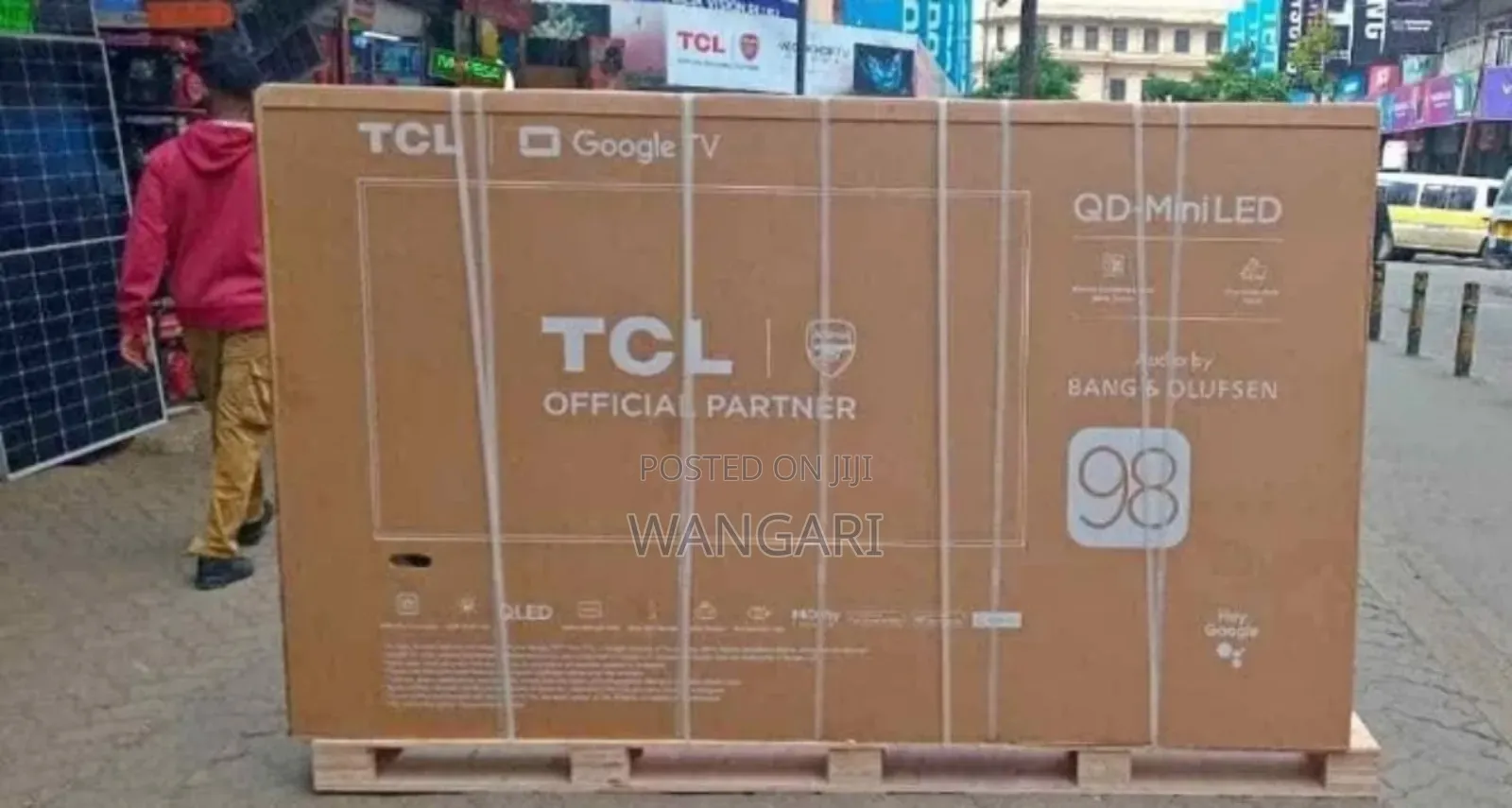 Youtube Netflix TCL 98 Inch Goggle Television
