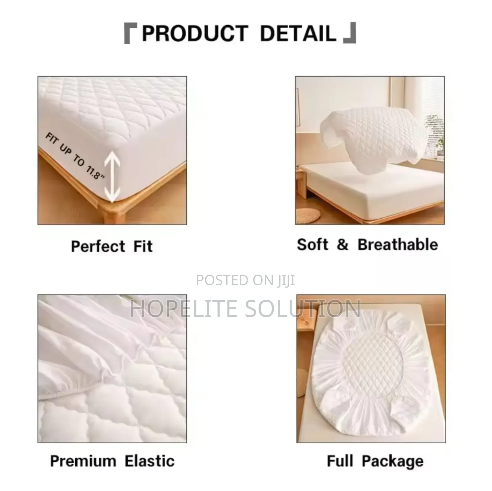 Premium Quality Waterproof Mattress Protector