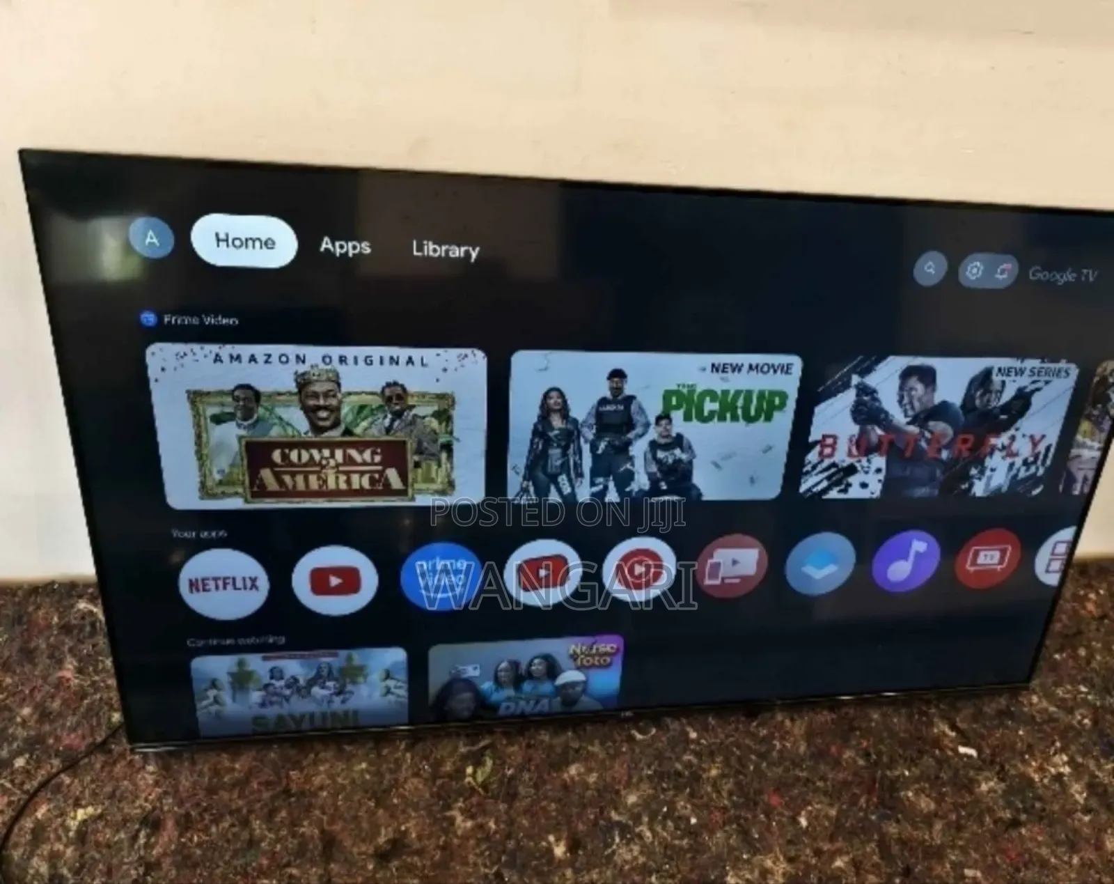 50 Inch TCL Google Android Smart Tv 4khdr
