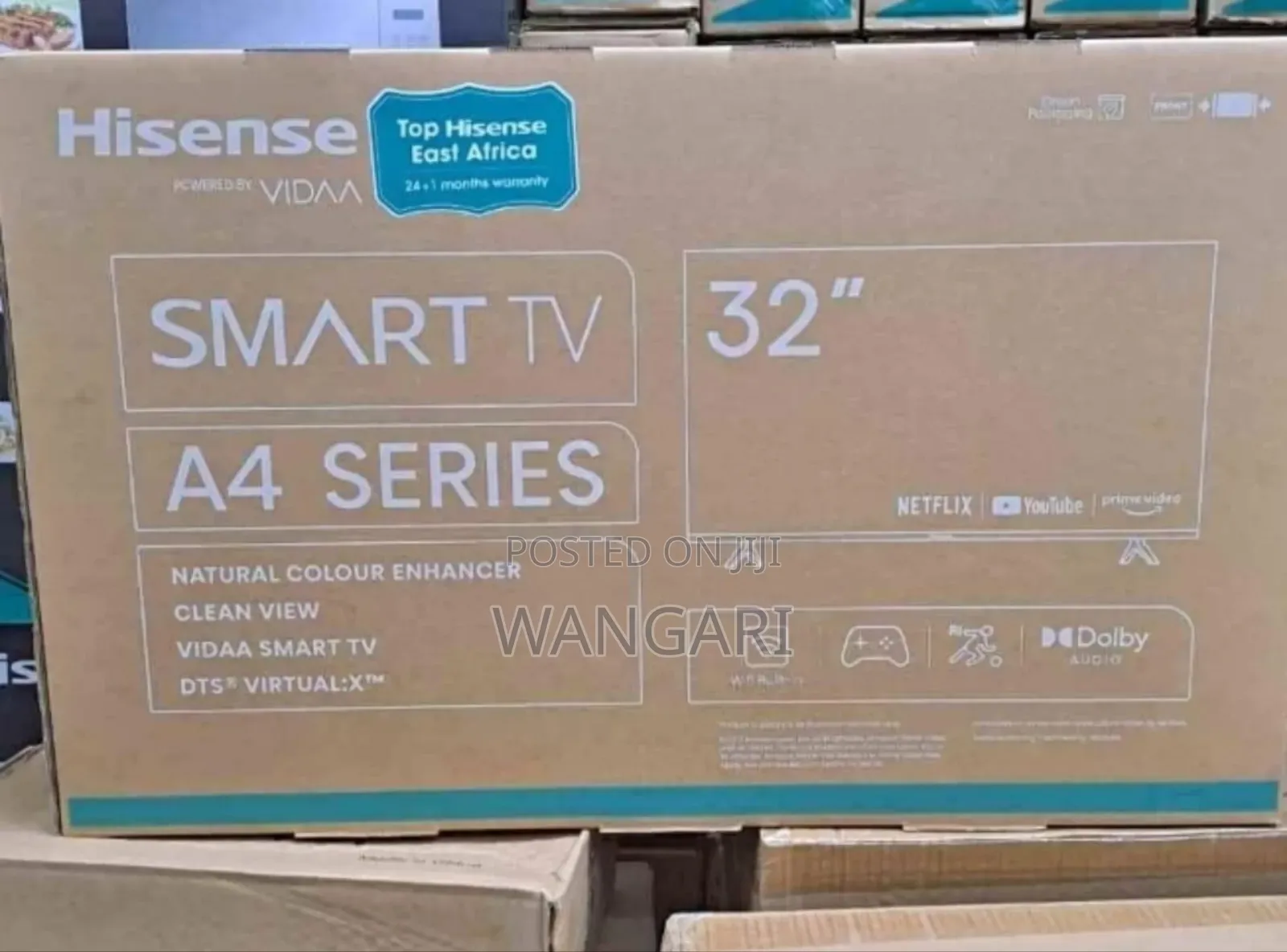 Frameless A4 Series Hisense 32 Inch Smart Tv