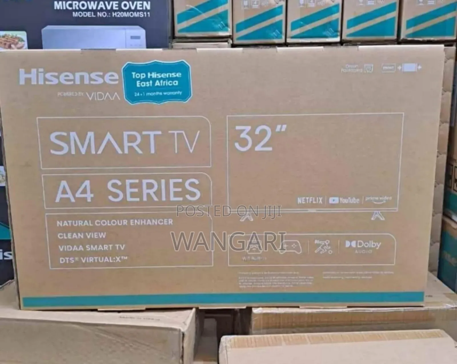 Frameless A4 Series Hisense 32 Inch Smart Tv