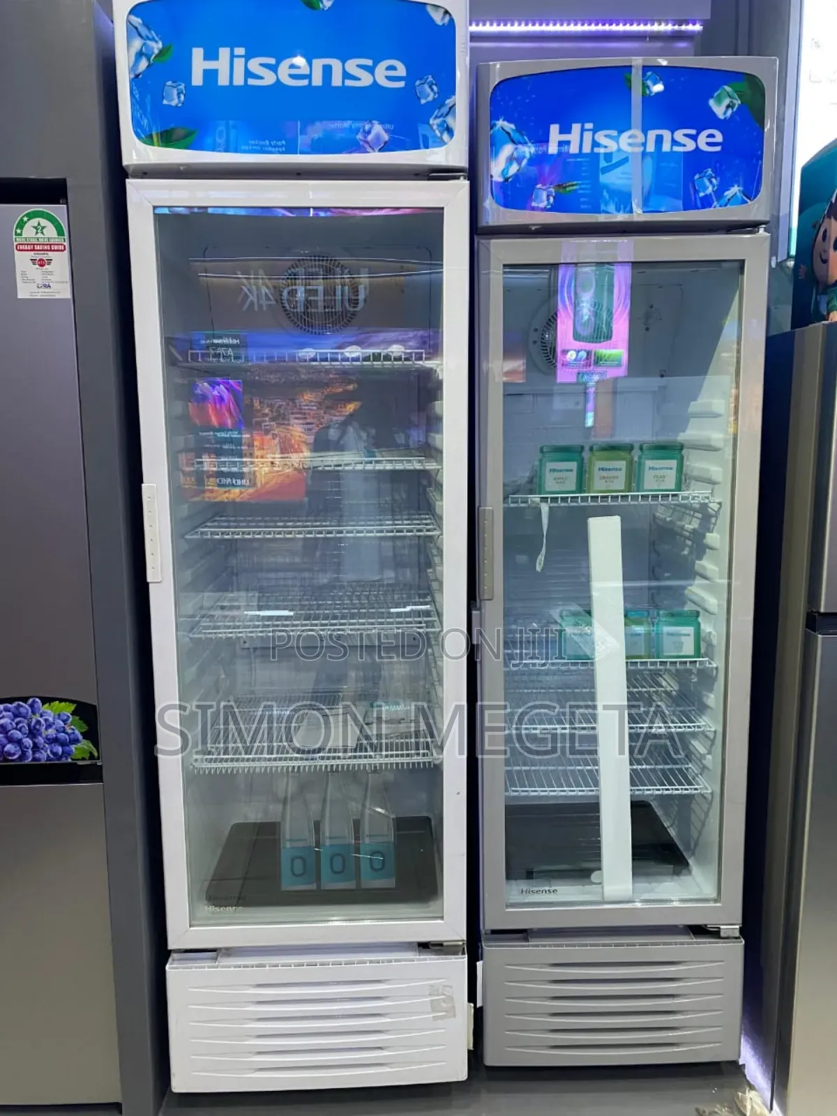 Hisense Showcase Chiller Fridge 192 Litres
