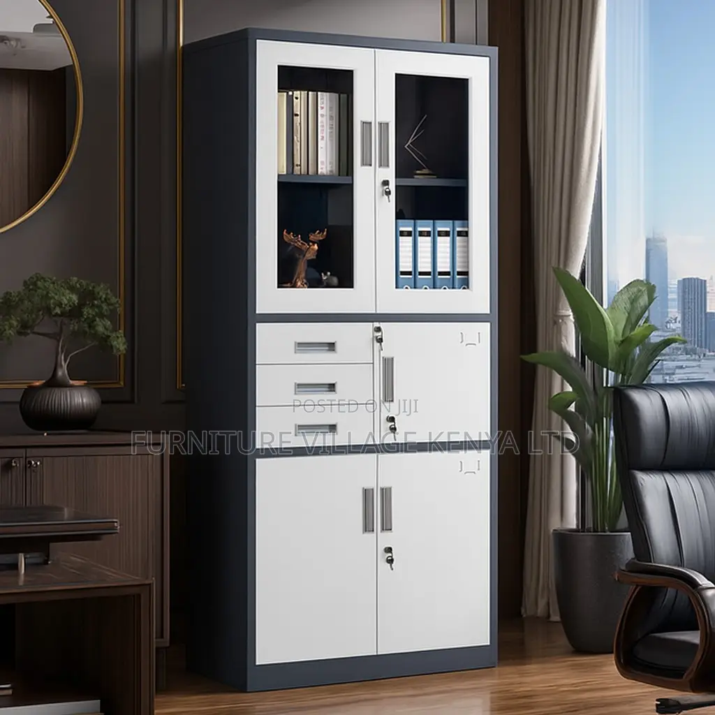Office Cabinet; Office Metallic Cabinet With Safe