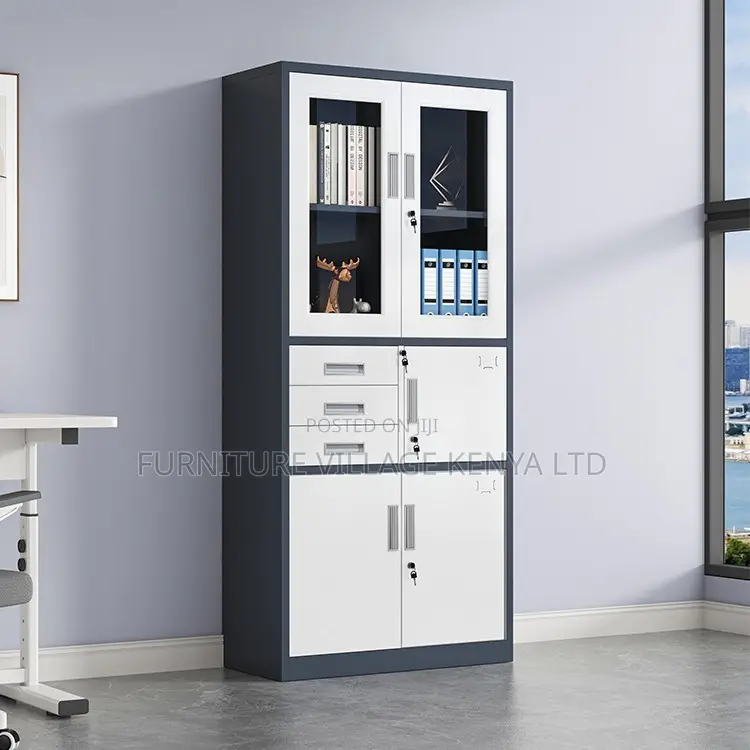 Office Cabinet; Office Metallic Cabinet With Safe