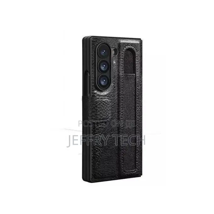 Samsung Galaxy Z Fold 7 5g Leather Case With Pen Space
