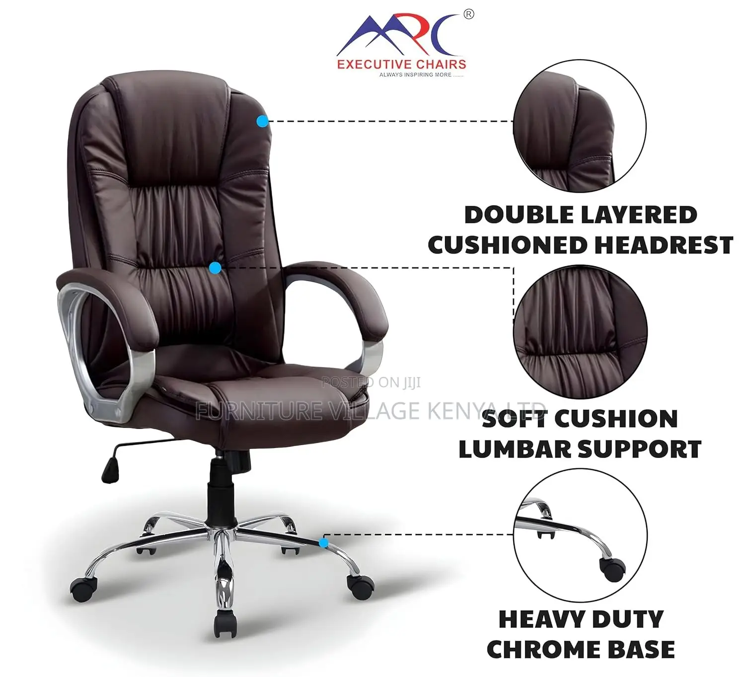Office Chair; Executive Boss Office Chair Recliner