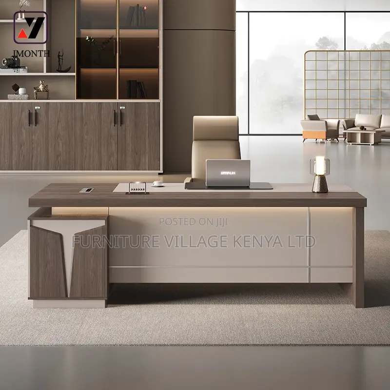 Office Desk; 1.6 Meters L-shaped Executive Table