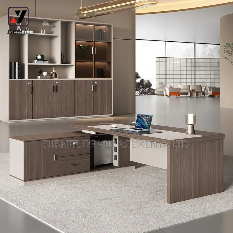 Office Desk; 1.6 Meters L-shaped Executive Table