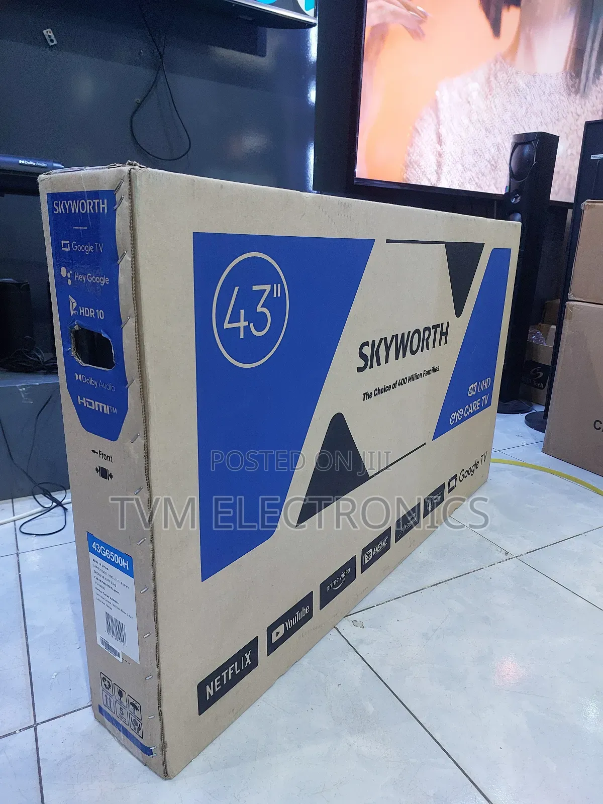 Skyworth 43′′ 43g6500g Uhd Google Tv