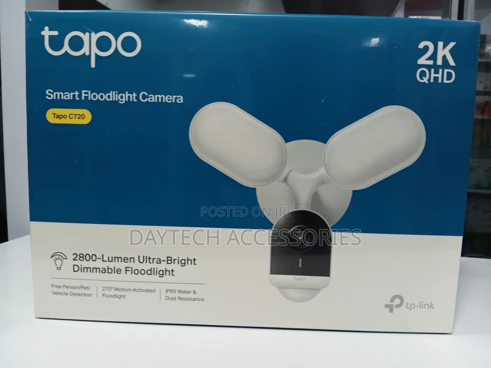 The Tp-Link Tapo C720 Smart Floodlight Camera.