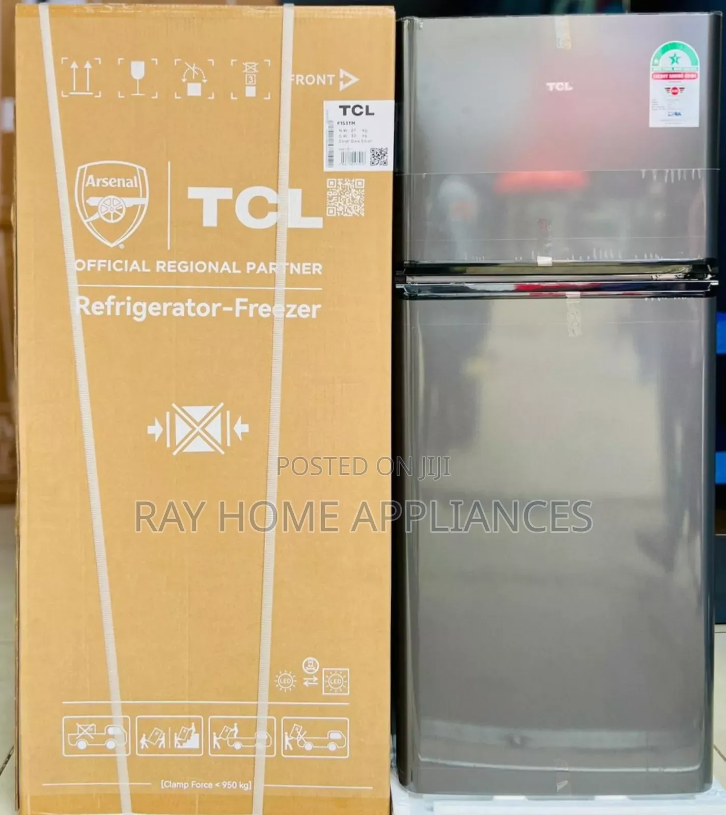 TCL 270litres Double Door Refrigerator