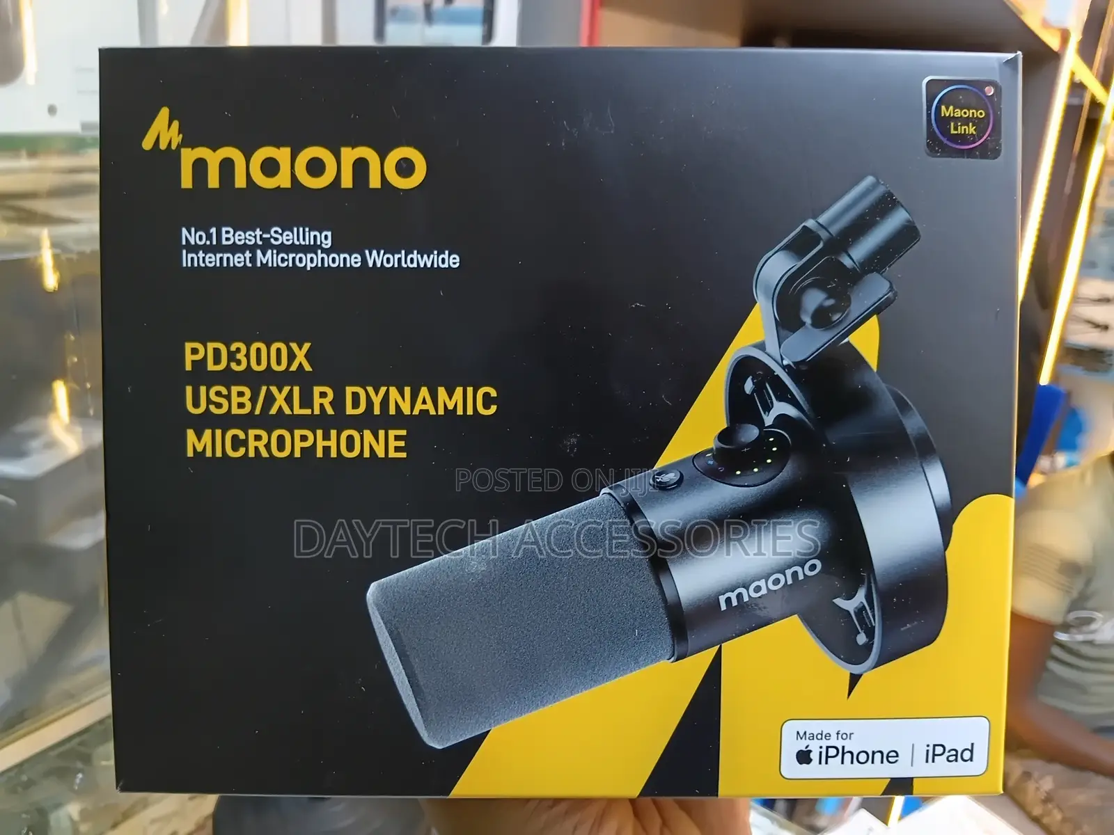 Maono Pd300x Usb/XLR Dynamic Microphone With 192khz Sampling