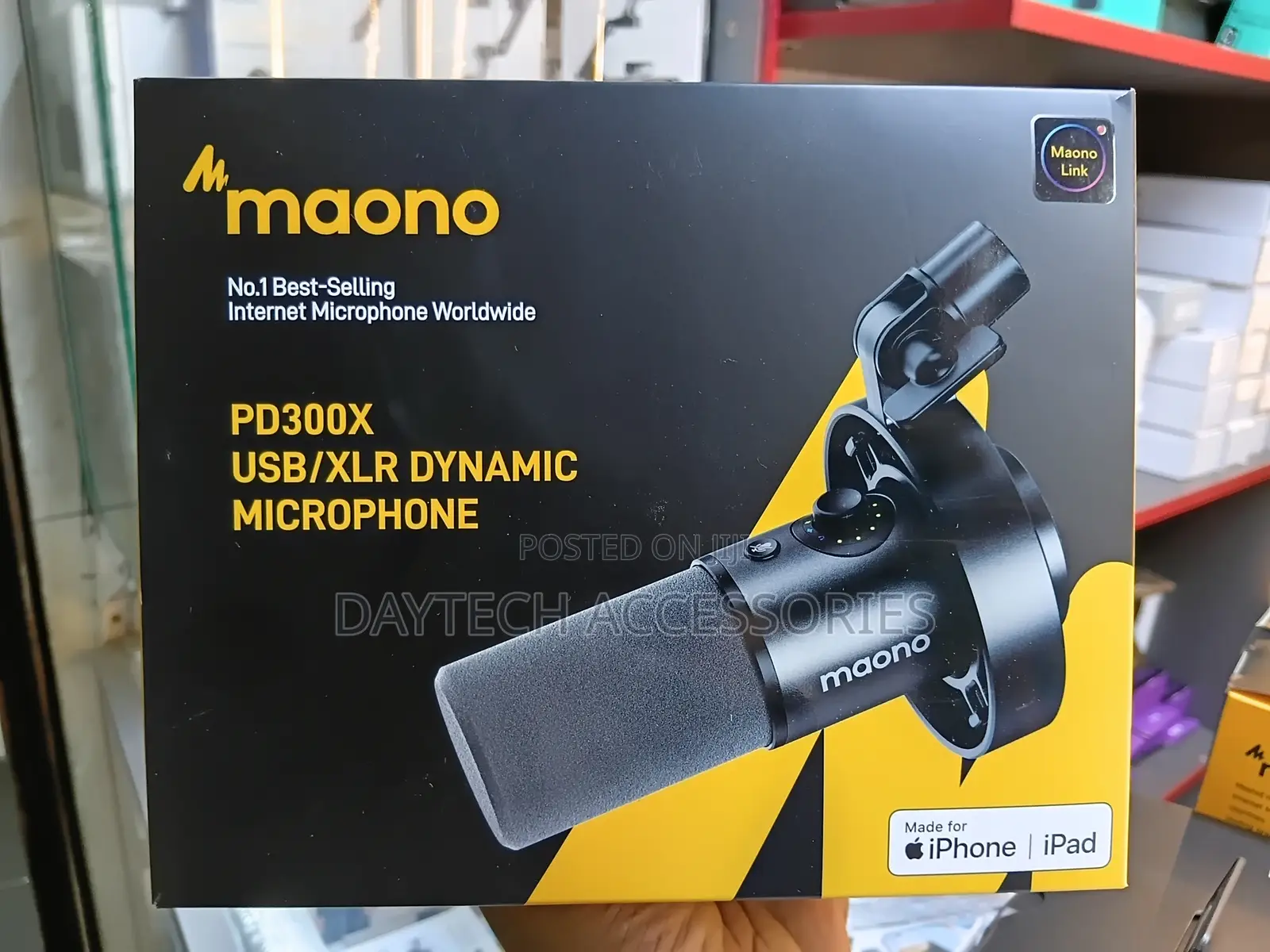 Maono Pd300x Usb/XLR Dynamic Microphone With 192khz Sampling