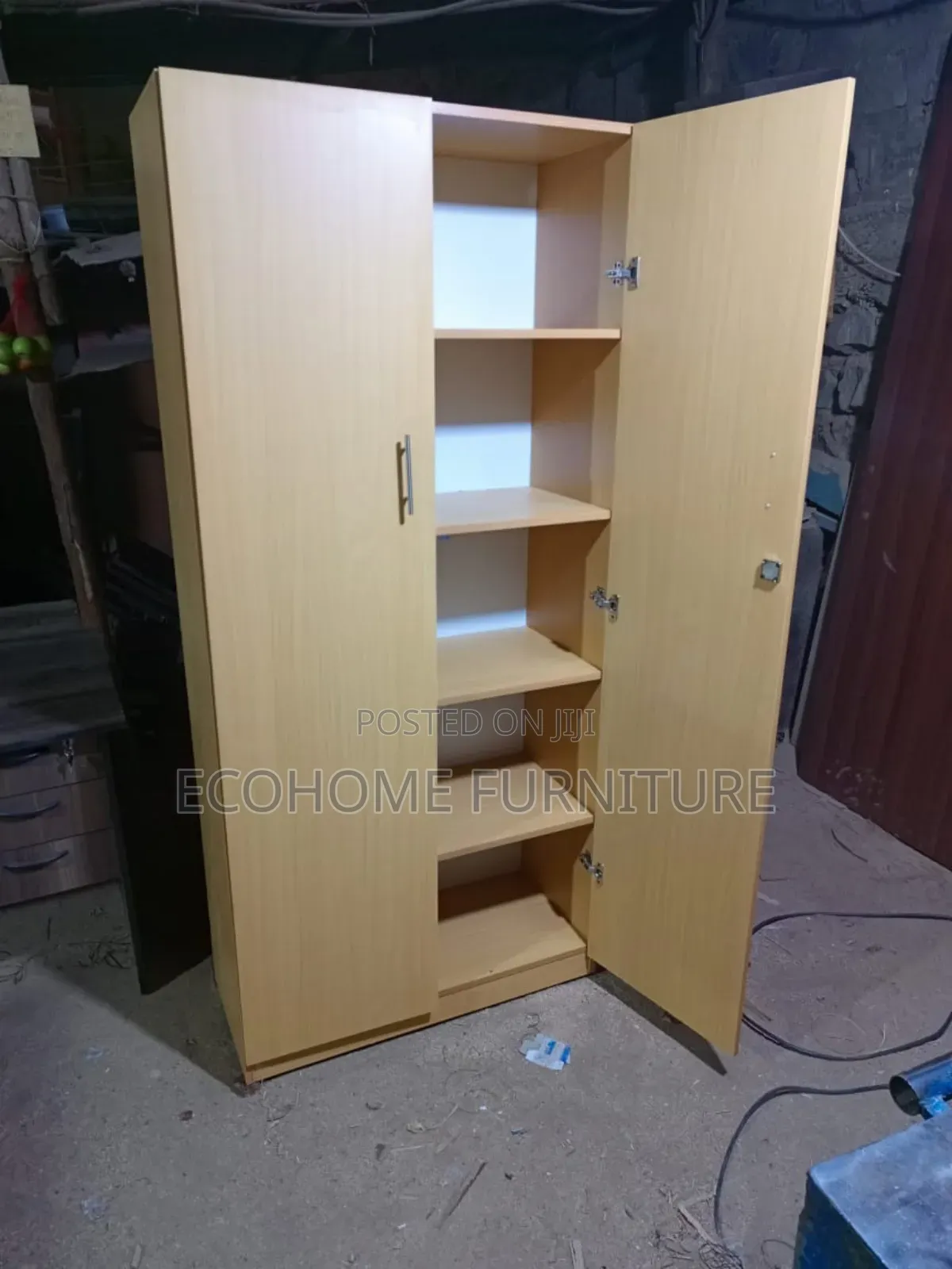 2 Door Office Cabinet Made of MDF