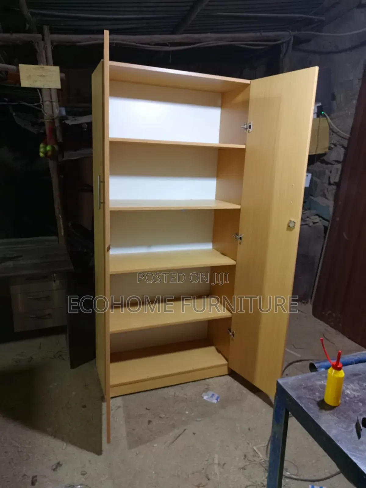 2 Door Office Cabinet Made of MDF