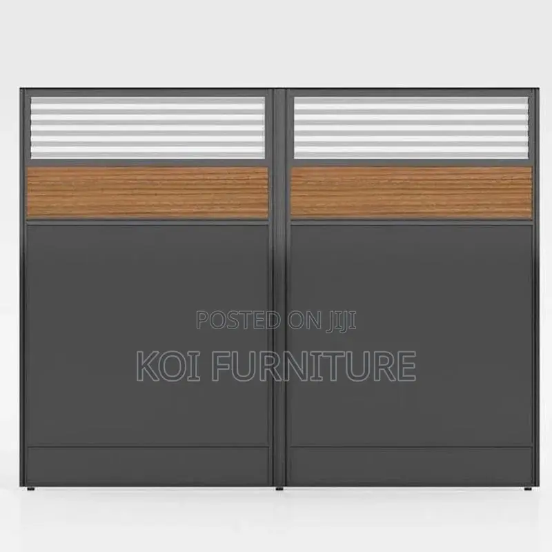 Office Workstation; Four Users MDF Office Station Desks