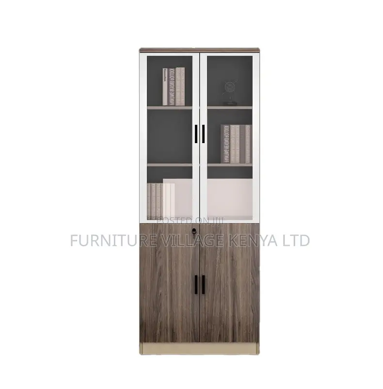 Office Cabinet; 2- Door Wooden Office Storage Cabinet