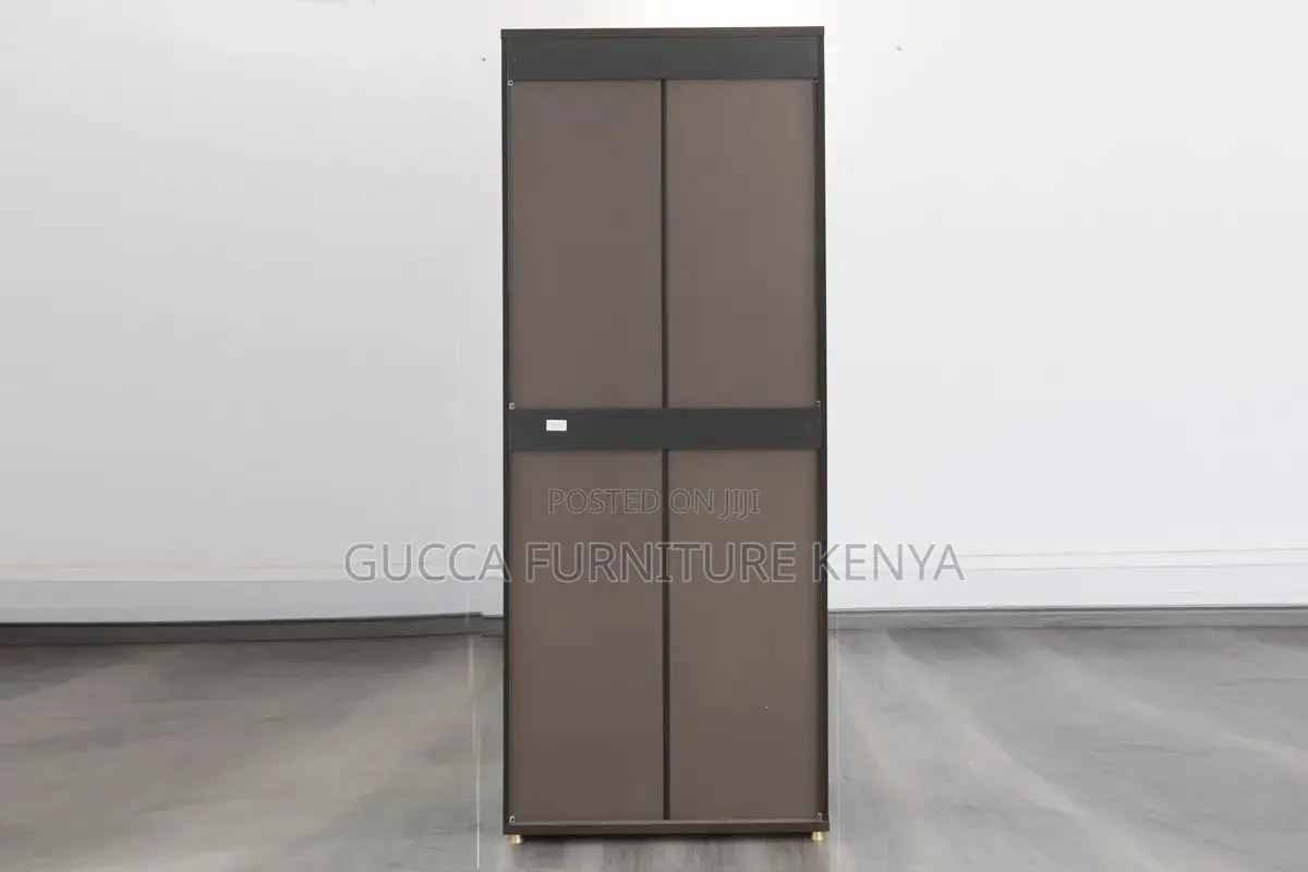 2-door Wooden Glass Front Filling Cabinet