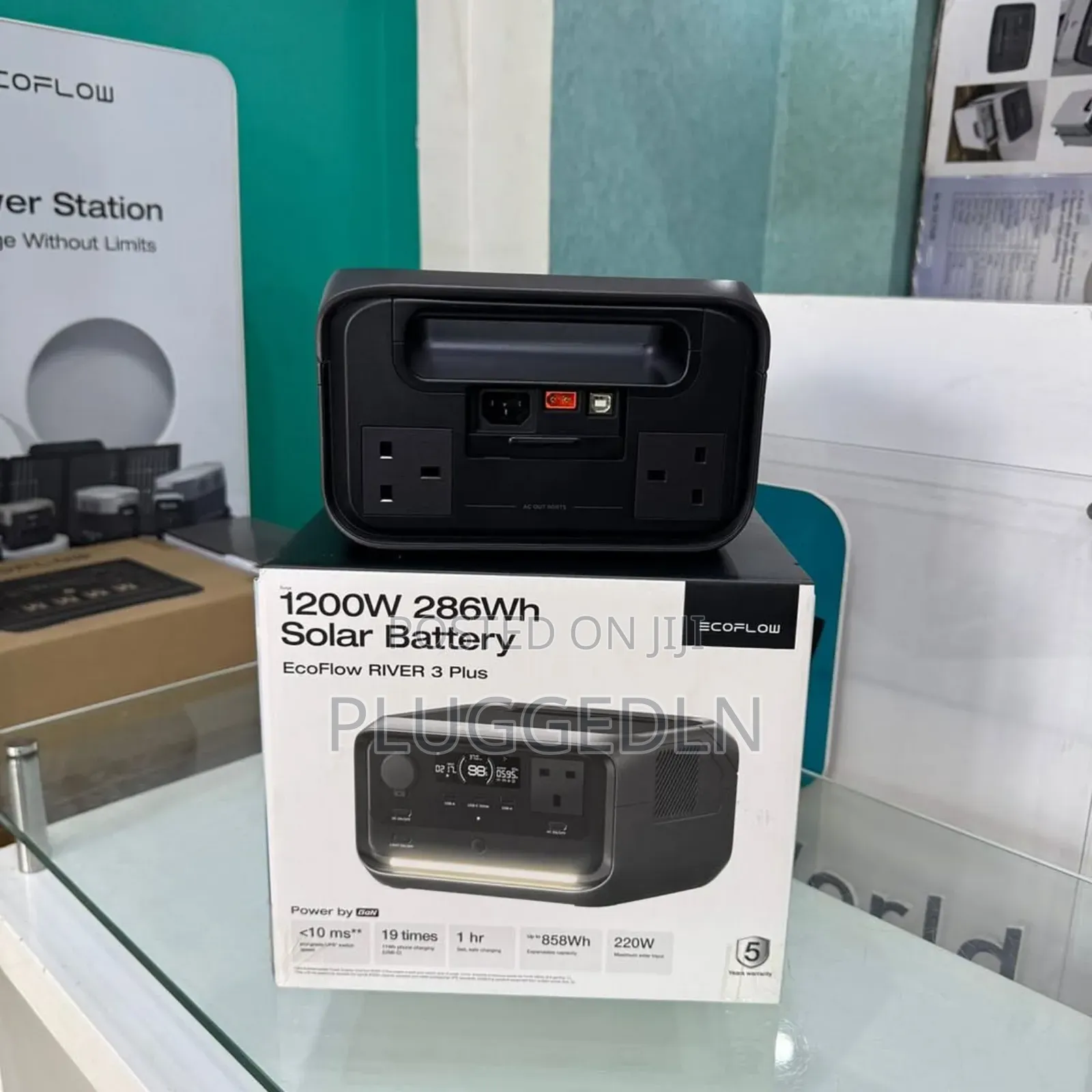 Ecoflow River 3 Plus Portable Power Station.