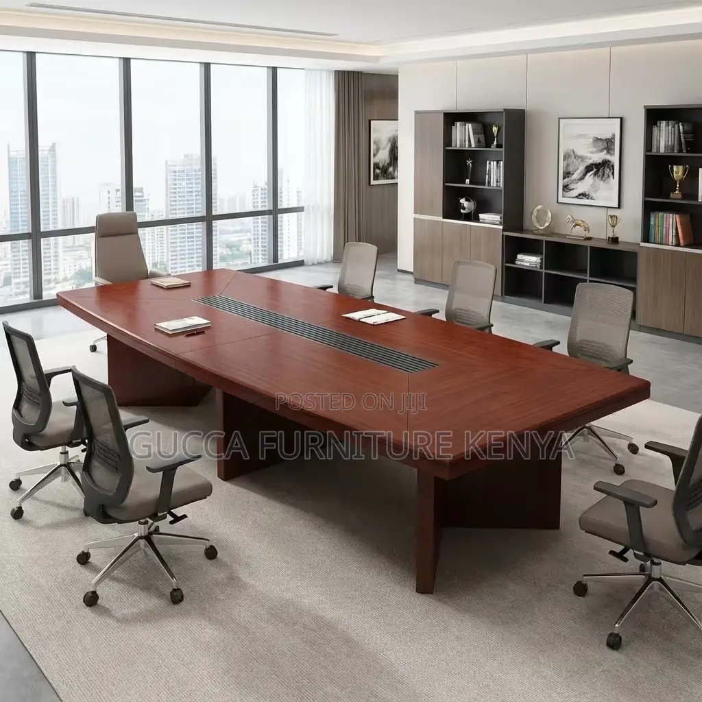 3000mm Mahogany Executive Conference Table