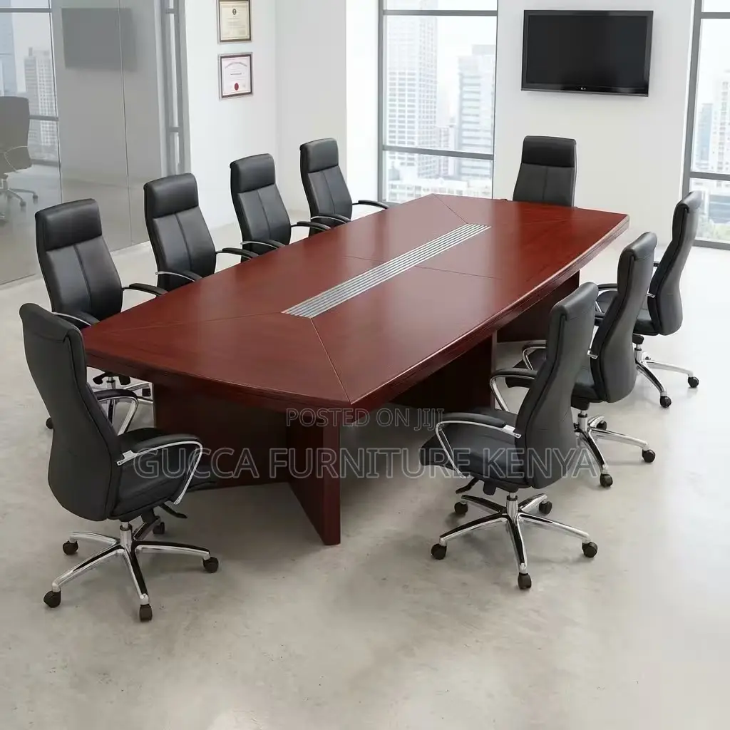 3000mm Mahogany Executive Conference Table