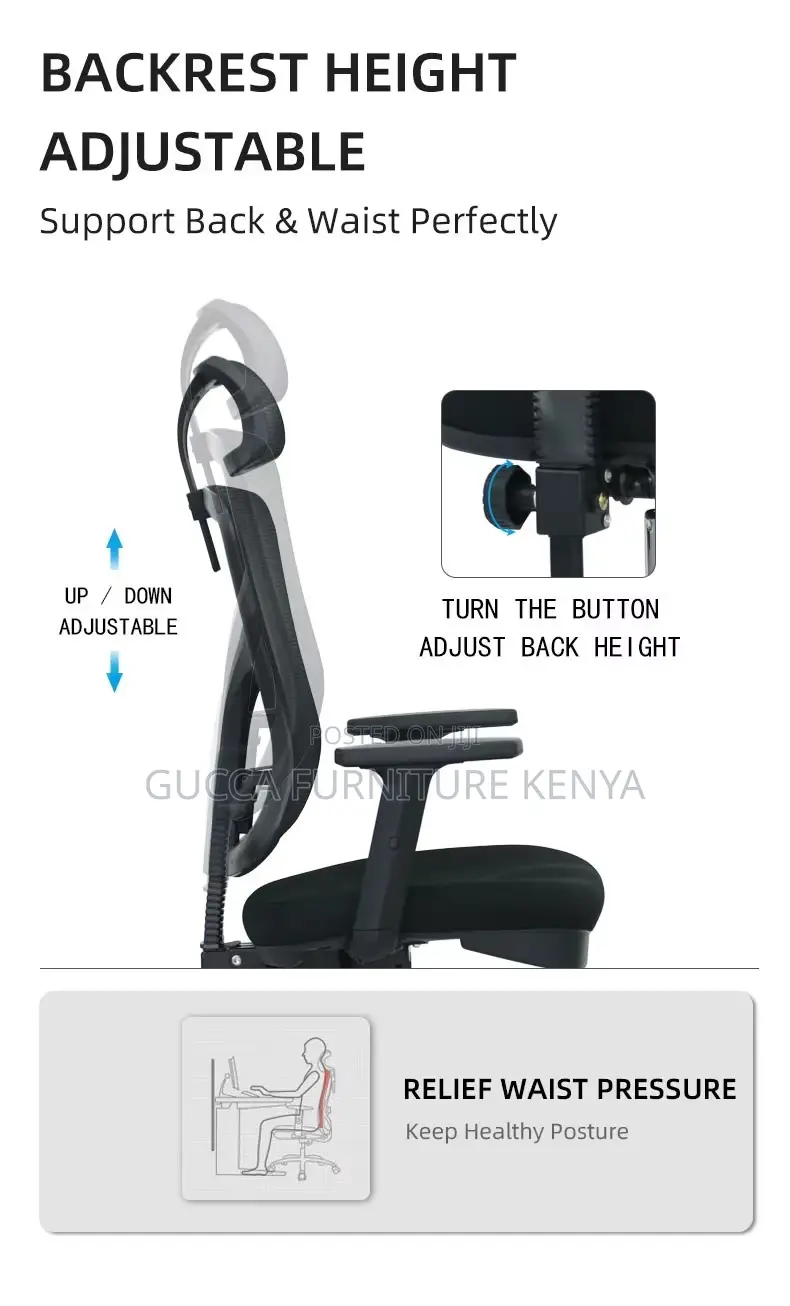 Ergonomic Executive Mesh Orthopedic Chair