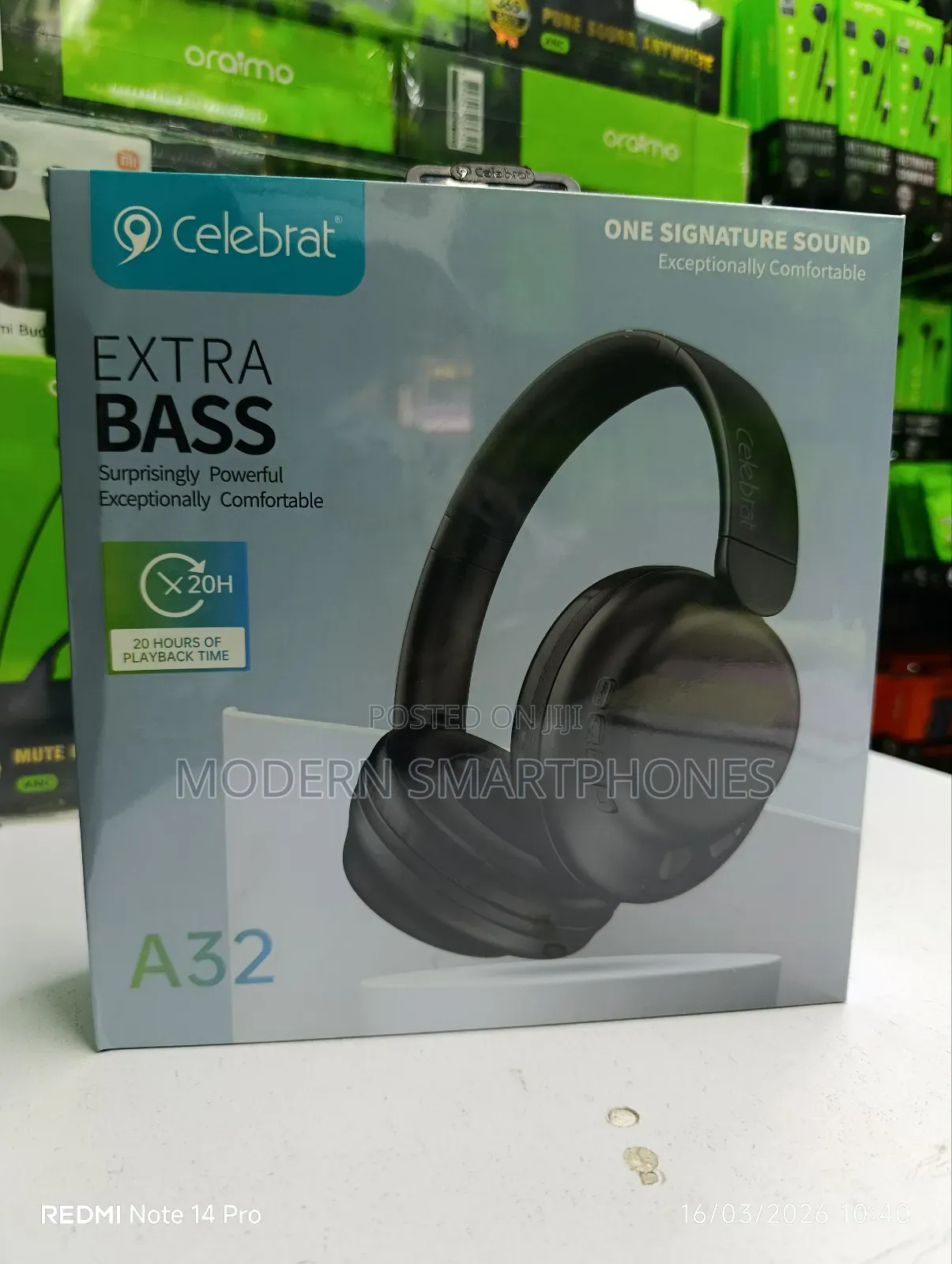 Celebrat A32 Bluetooth Headphones Headband