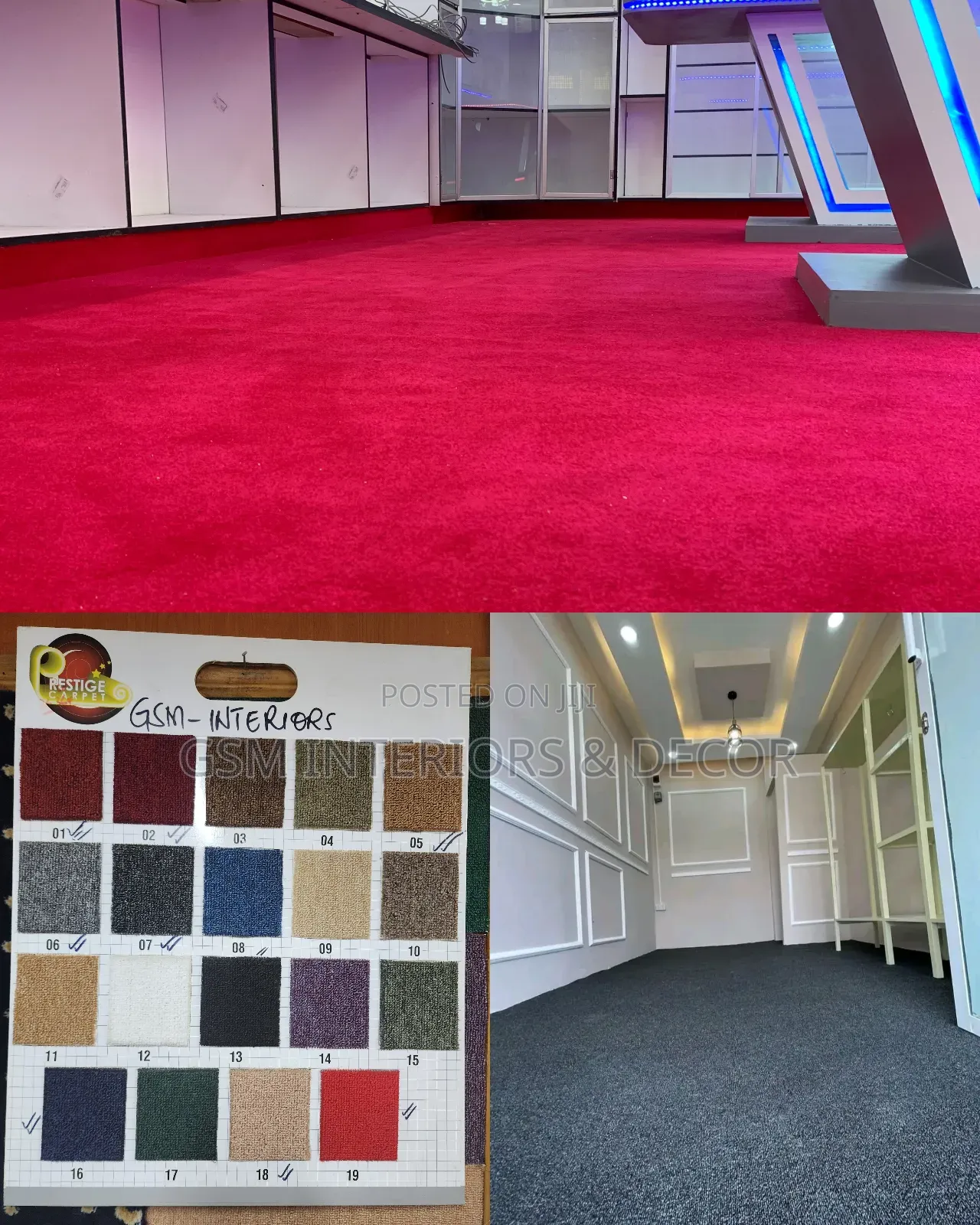 Executive Office Carpets With Skirting