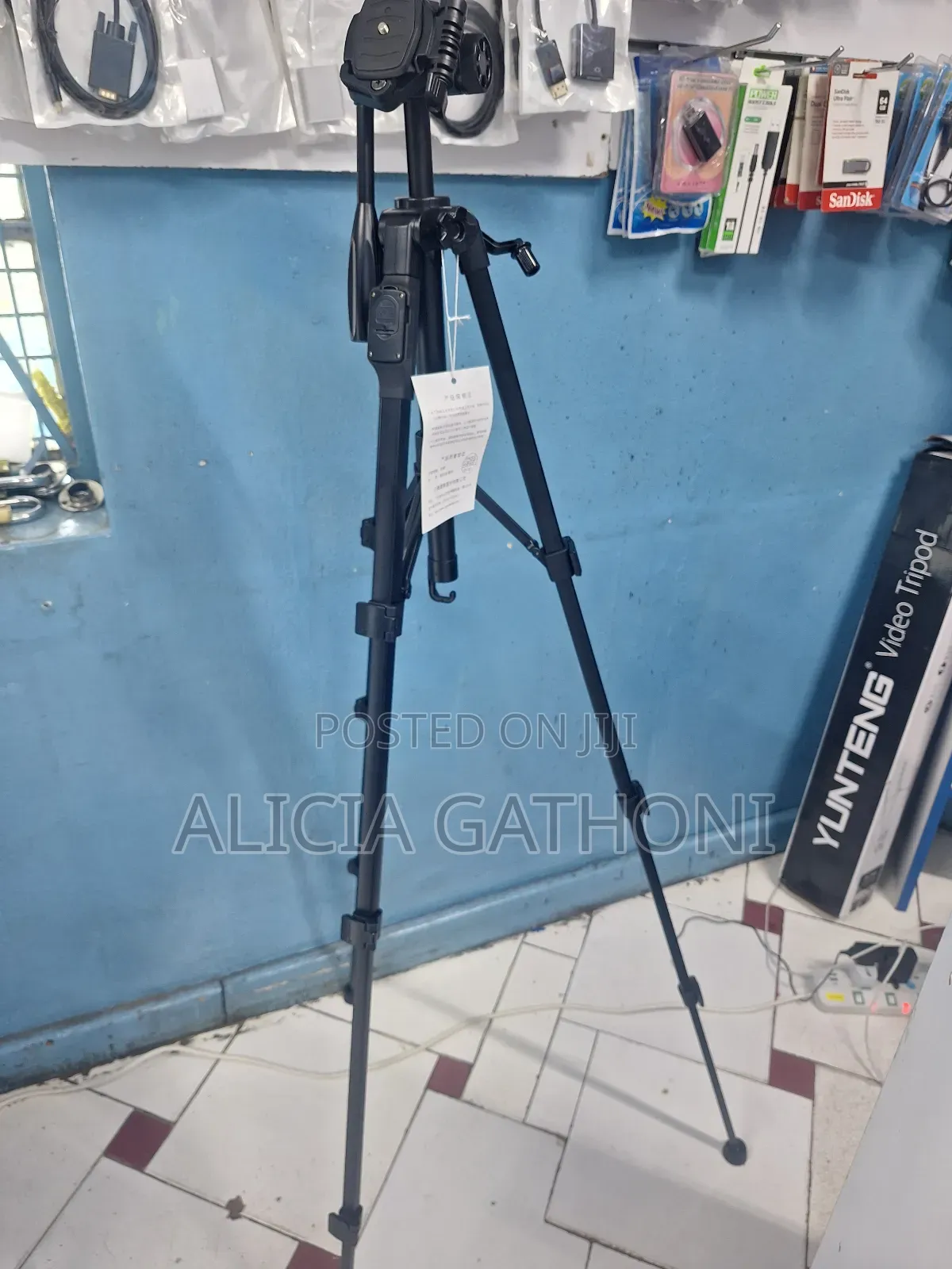 1.8m Heavy Yunteng Video Tripod