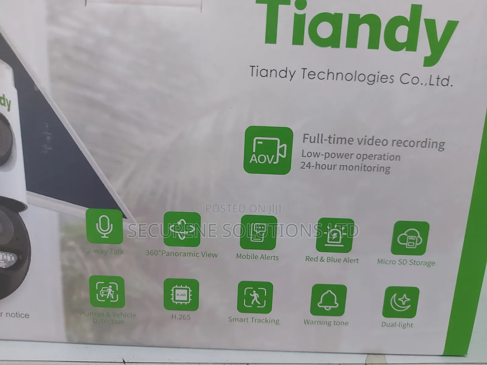 Tiandy Tc-h363n 9da-4 6mp 4g Pt Camera