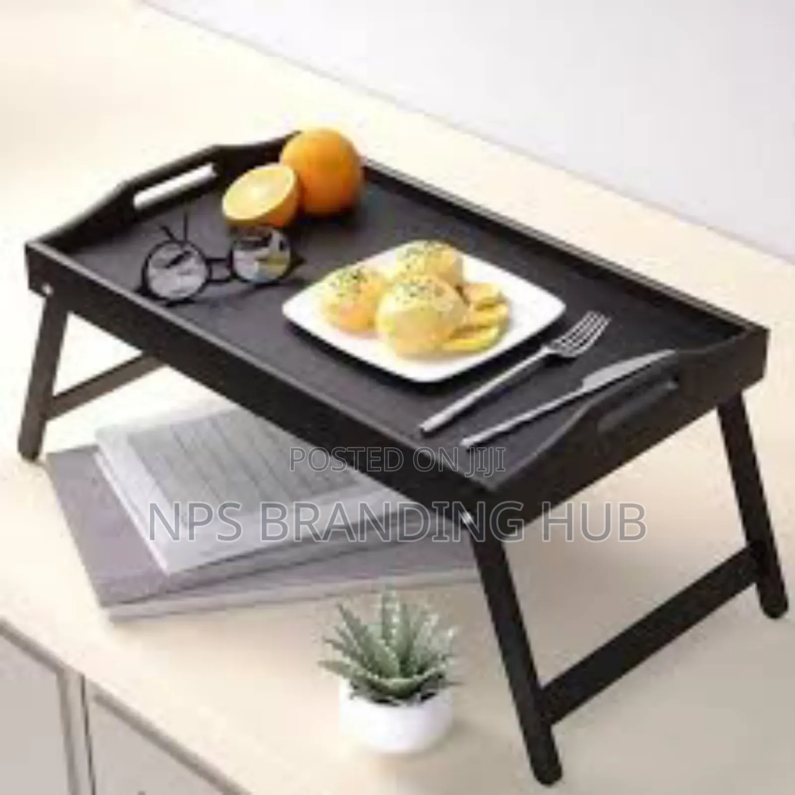 Bed Foldable Bamboo Tray Zn