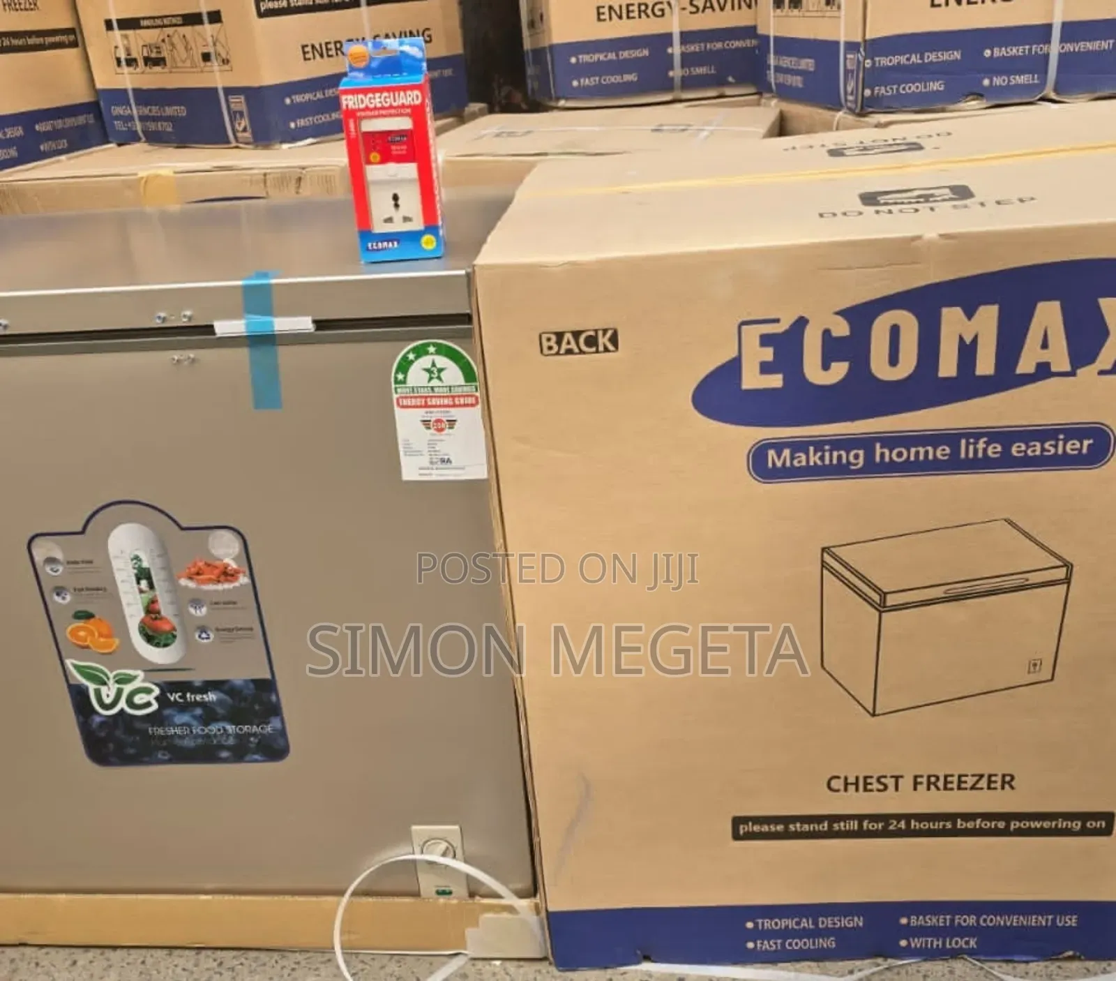 Exomax 60 Litres Deep Freezer – Compact, Powerful Reliable.